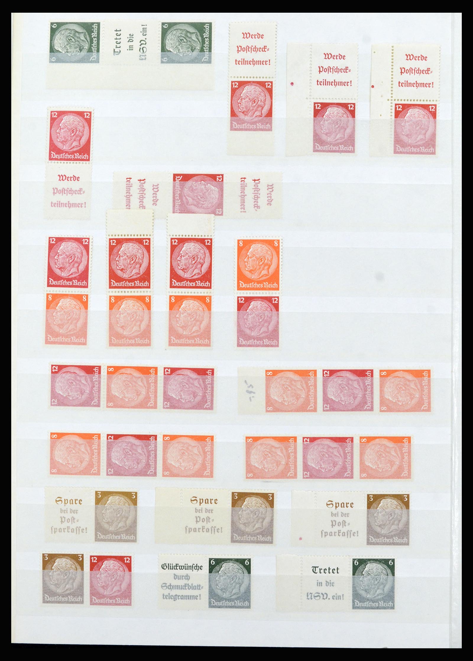 37103 155 - Postzegelverzameling 37103 Duitse Rijk 1880-1945.