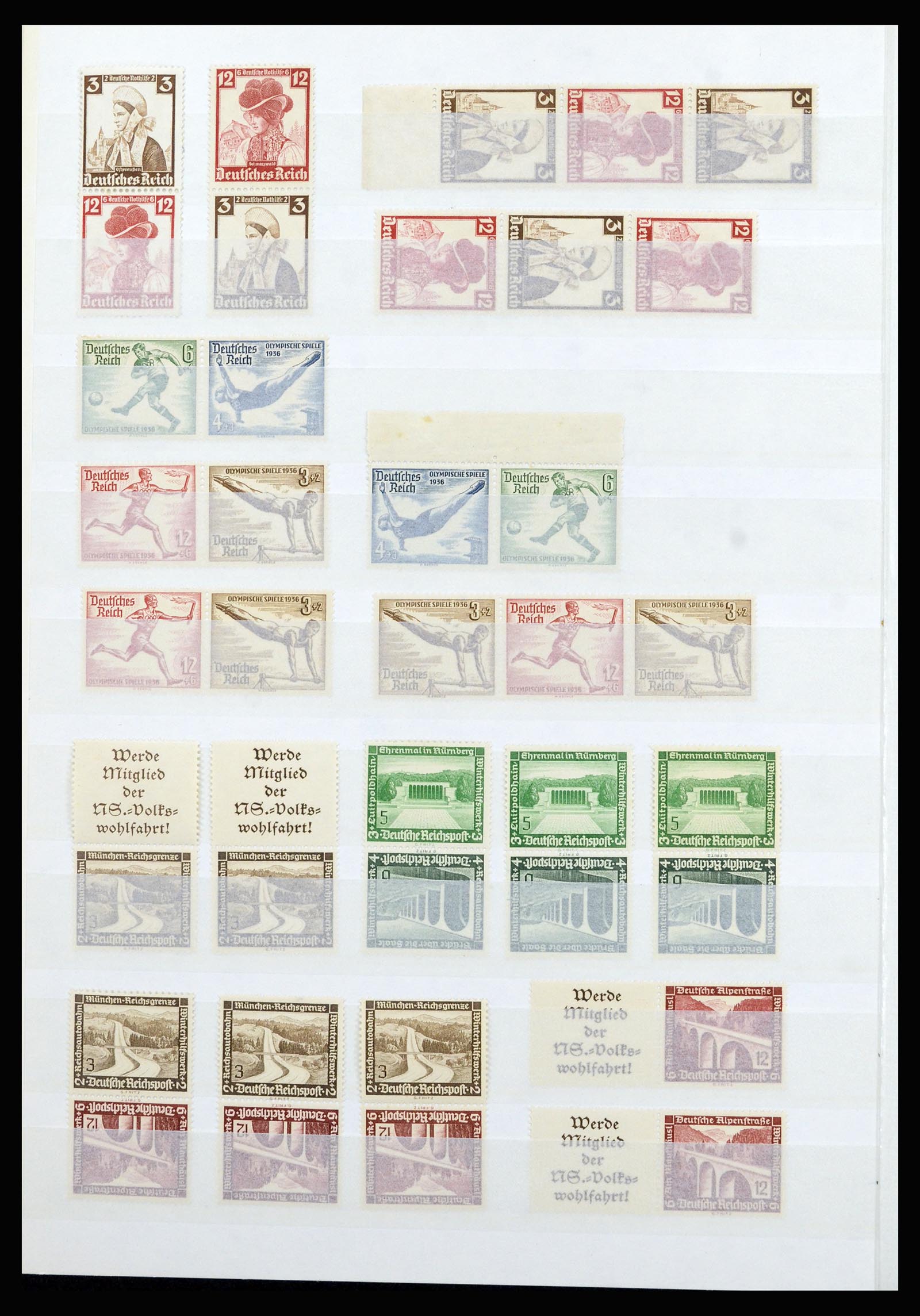 37103 161 - Postzegelverzameling 37103 Duitse Rijk 1880-1945.