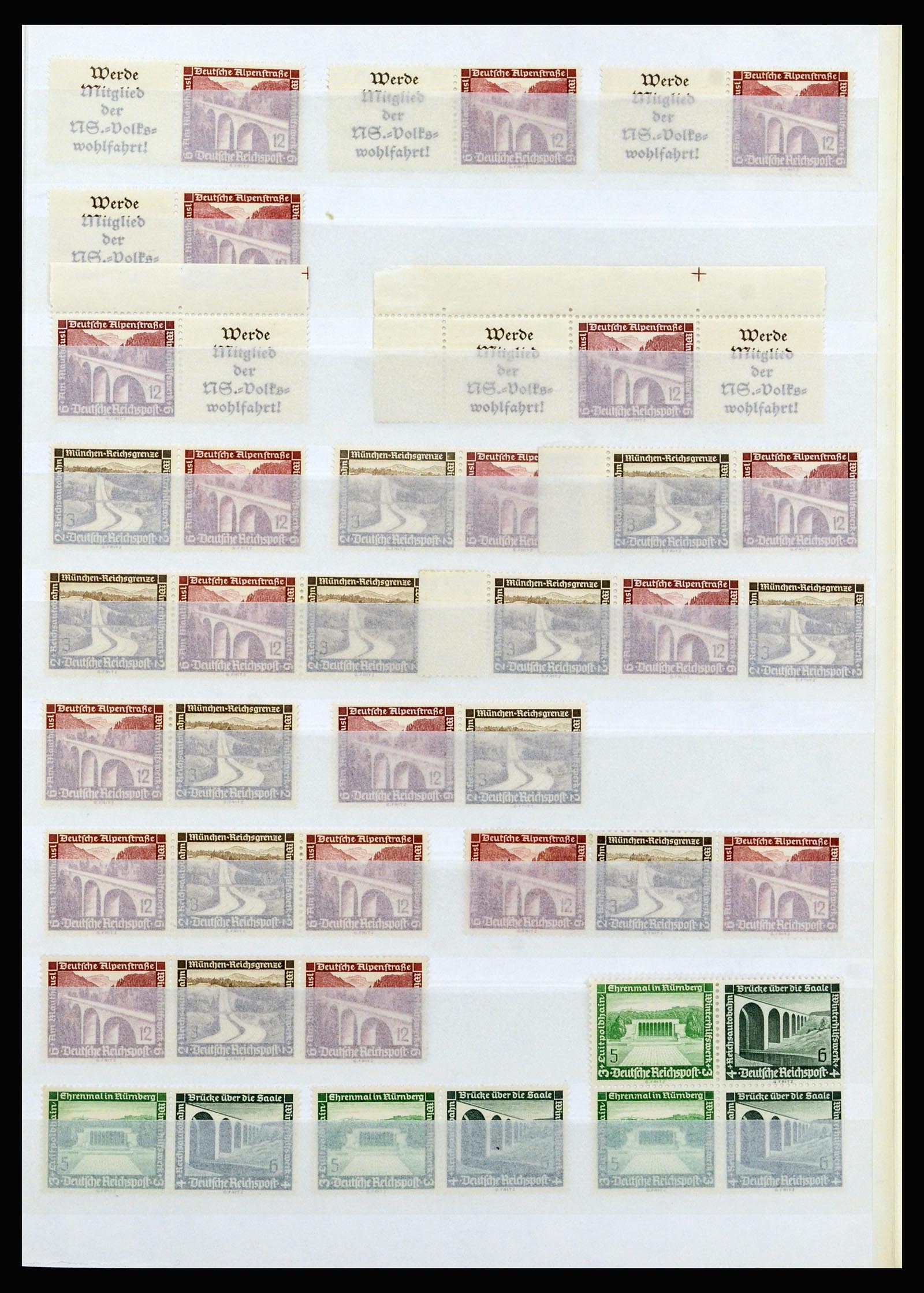 37103 162 - Postzegelverzameling 37103 Duitse Rijk 1880-1945.
