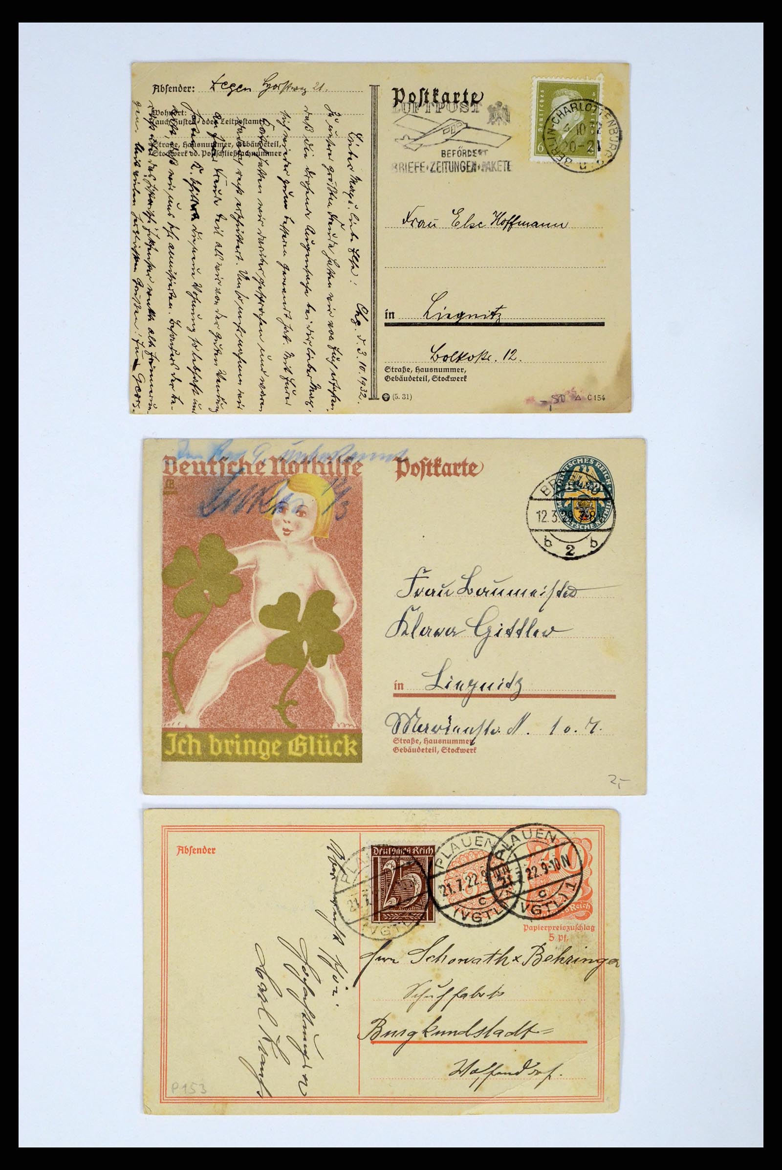 37104 006 - Stamp collection 37104 Germany covers 1900-1960.