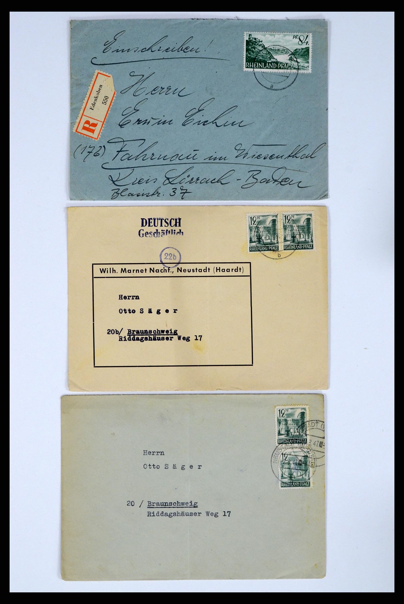 37104 013 - Stamp collection 37104 Germany covers 1900-1960.