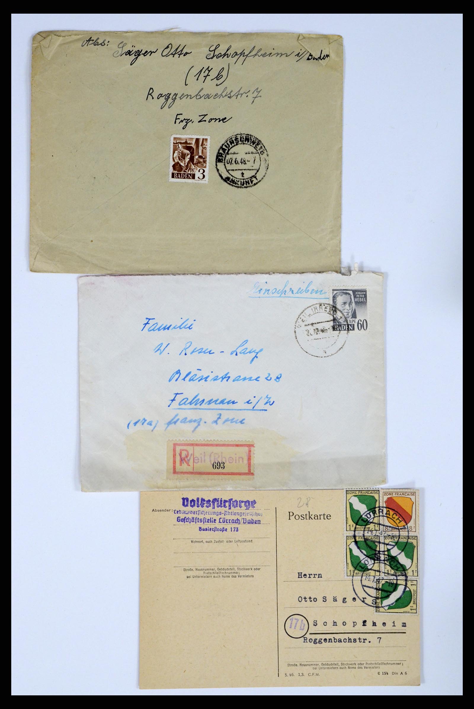 37104 017 - Stamp collection 37104 Germany covers 1900-1960.