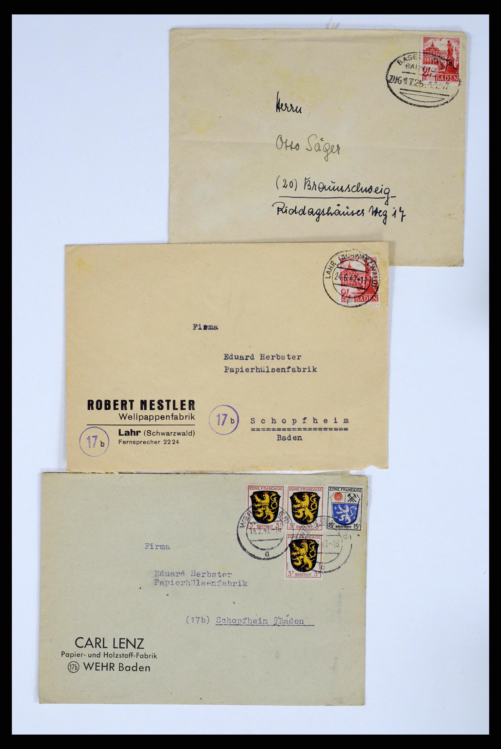 37104 018 - Stamp collection 37104 Germany covers 1900-1960.