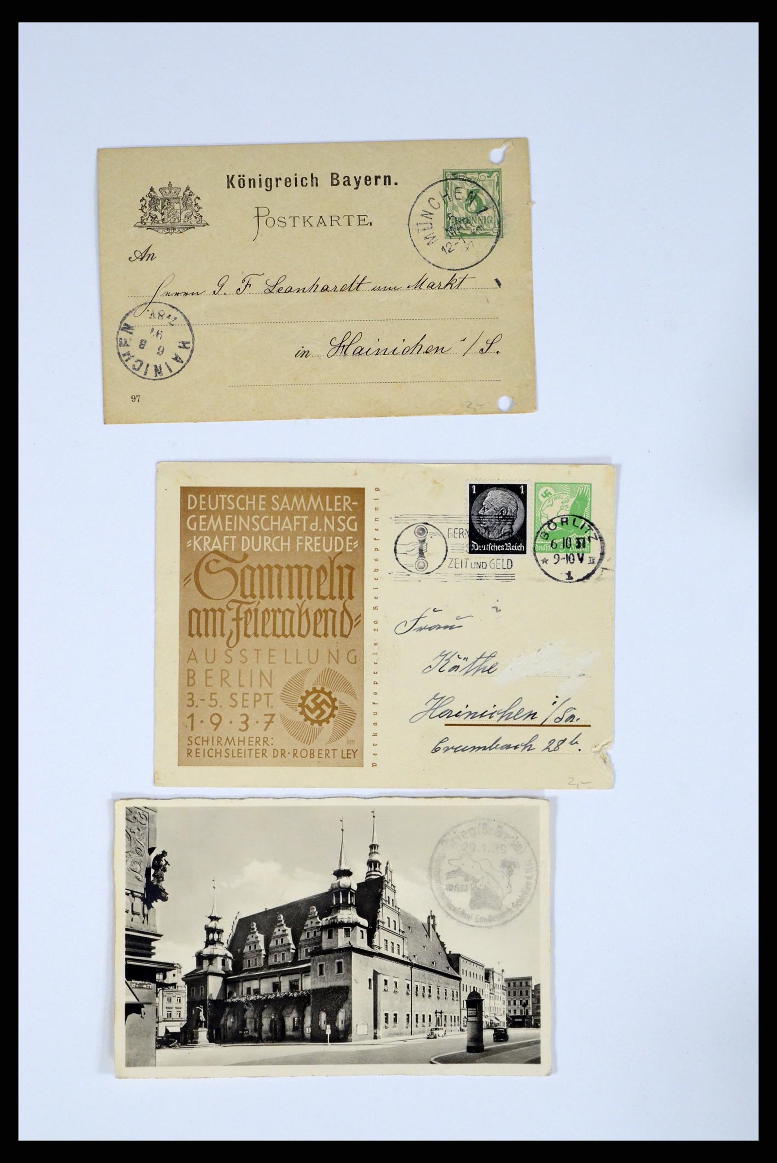 37104 025 - Postzegelverzameling 37104 Duitsland brieven 1900-1960.