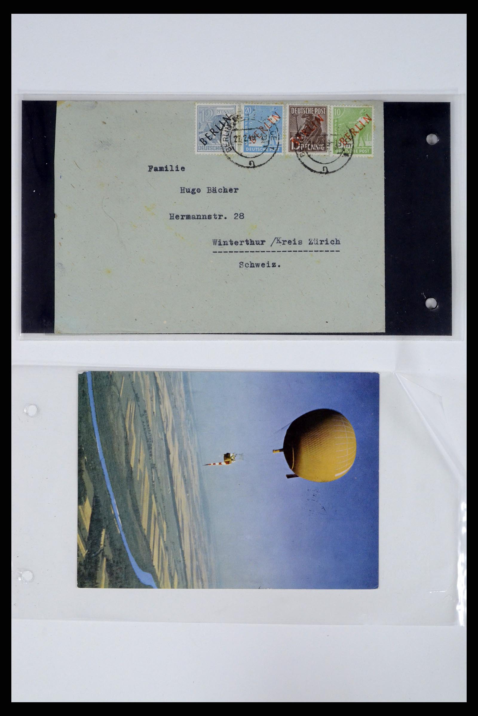 37104 045 - Postzegelverzameling 37104 Duitsland brieven 1900-1960.