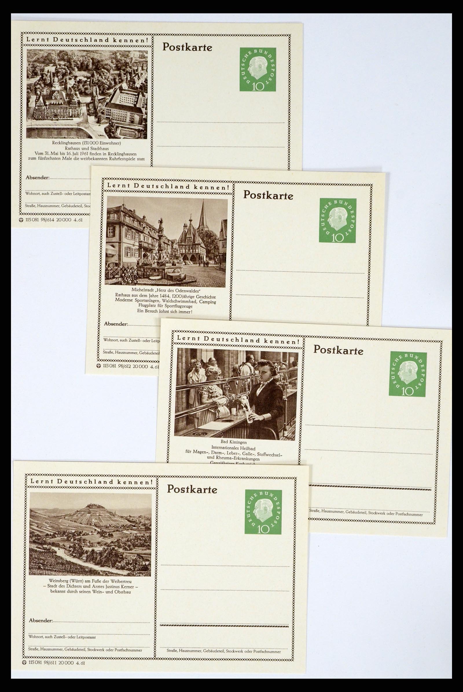 37104 048 - Postzegelverzameling 37104 Duitsland brieven 1900-1960.