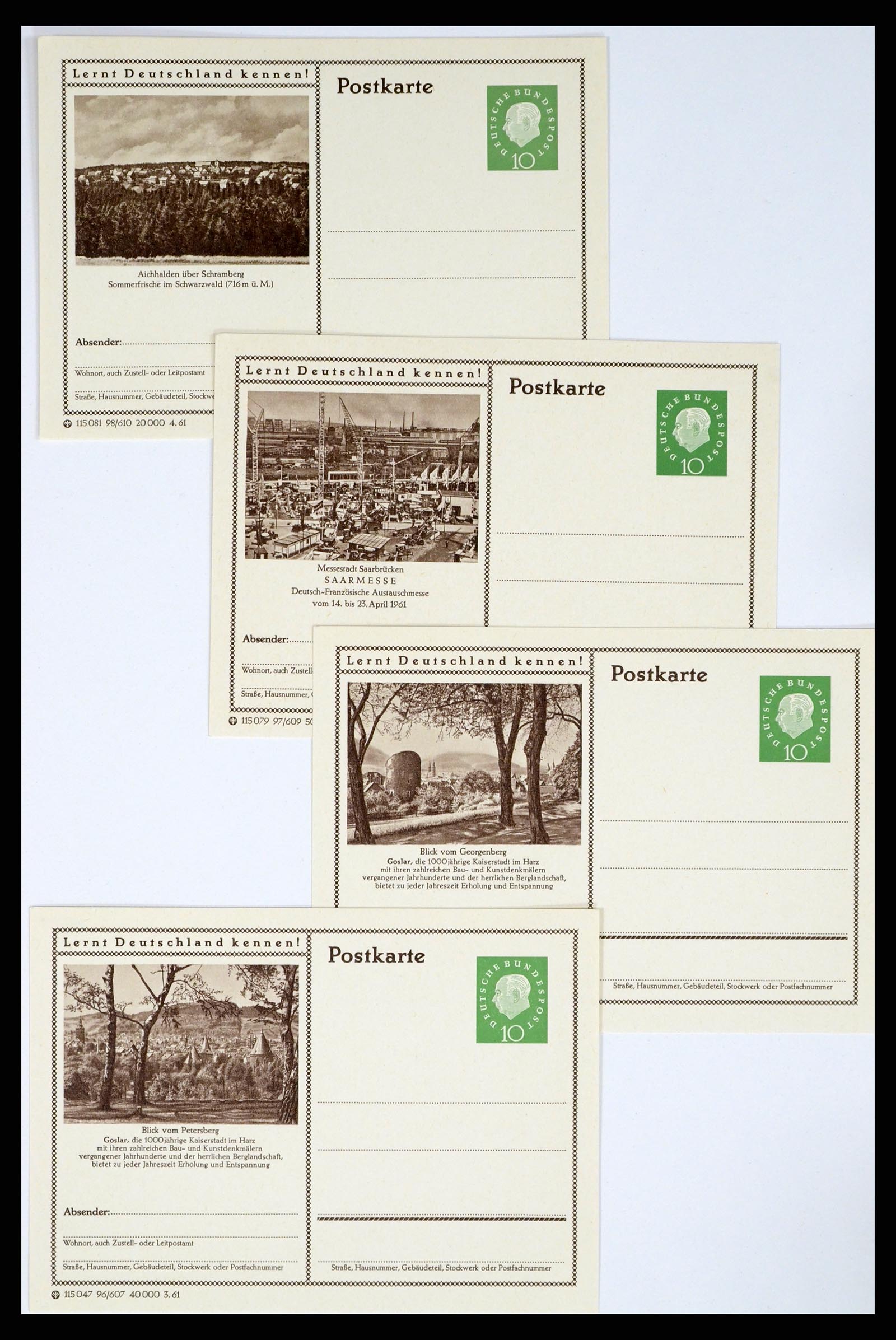 37104 049 - Postzegelverzameling 37104 Duitsland brieven 1900-1960.