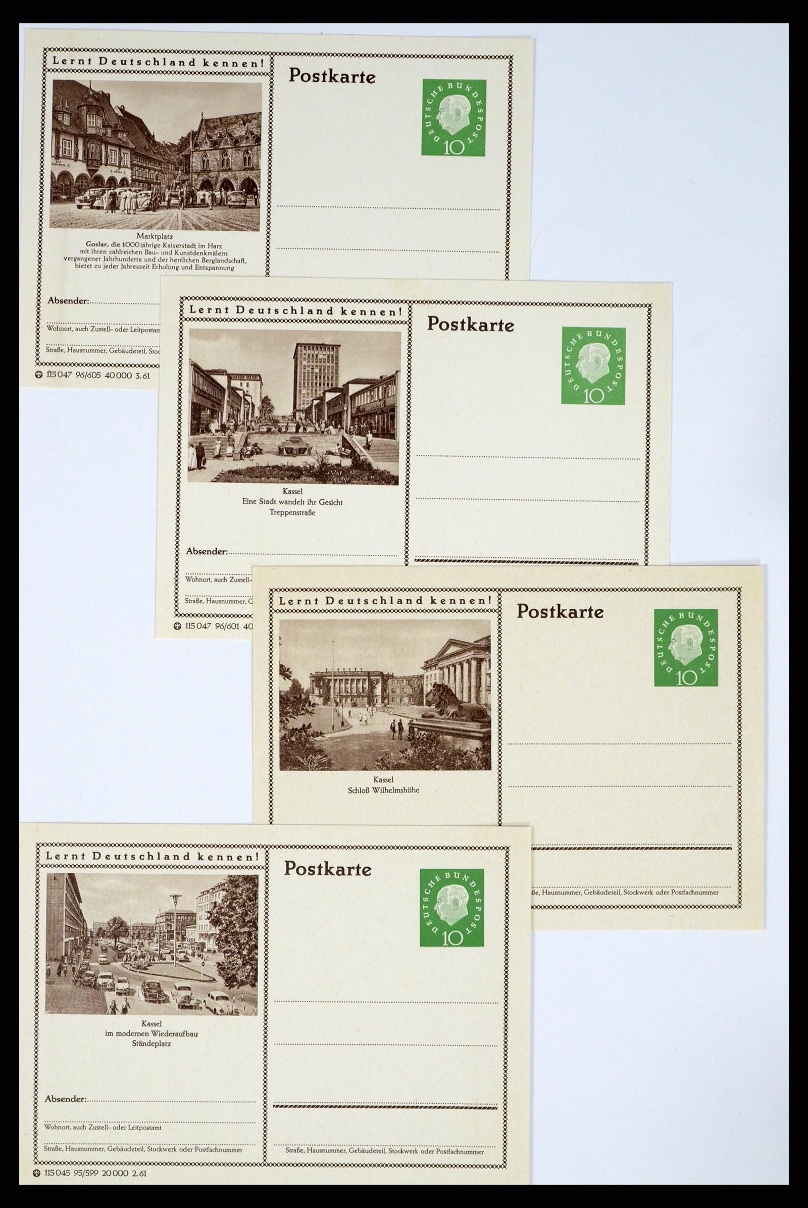 37104 051 - Postzegelverzameling 37104 Duitsland brieven 1900-1960.