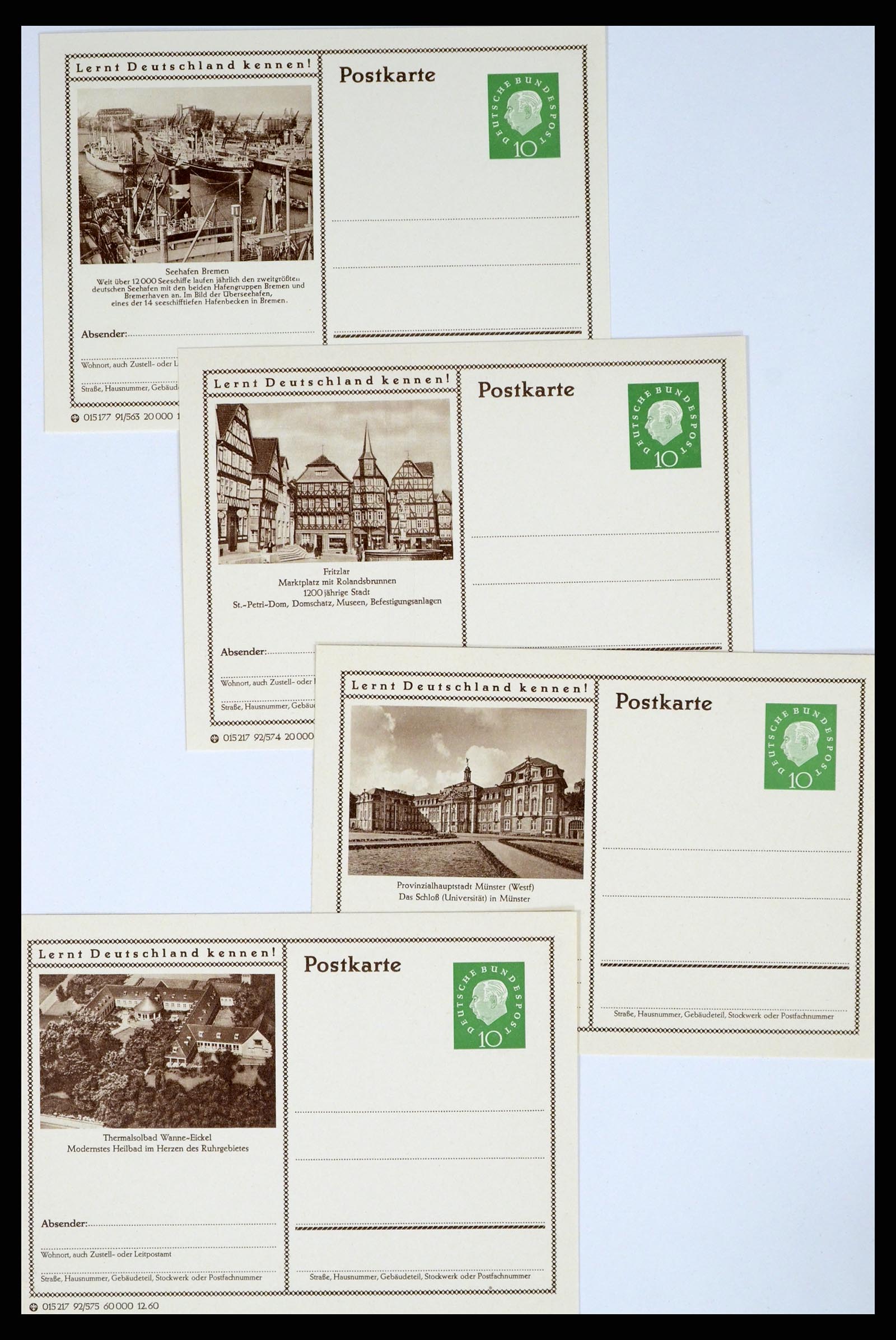 37104 058 - Postzegelverzameling 37104 Duitsland brieven 1900-1960.