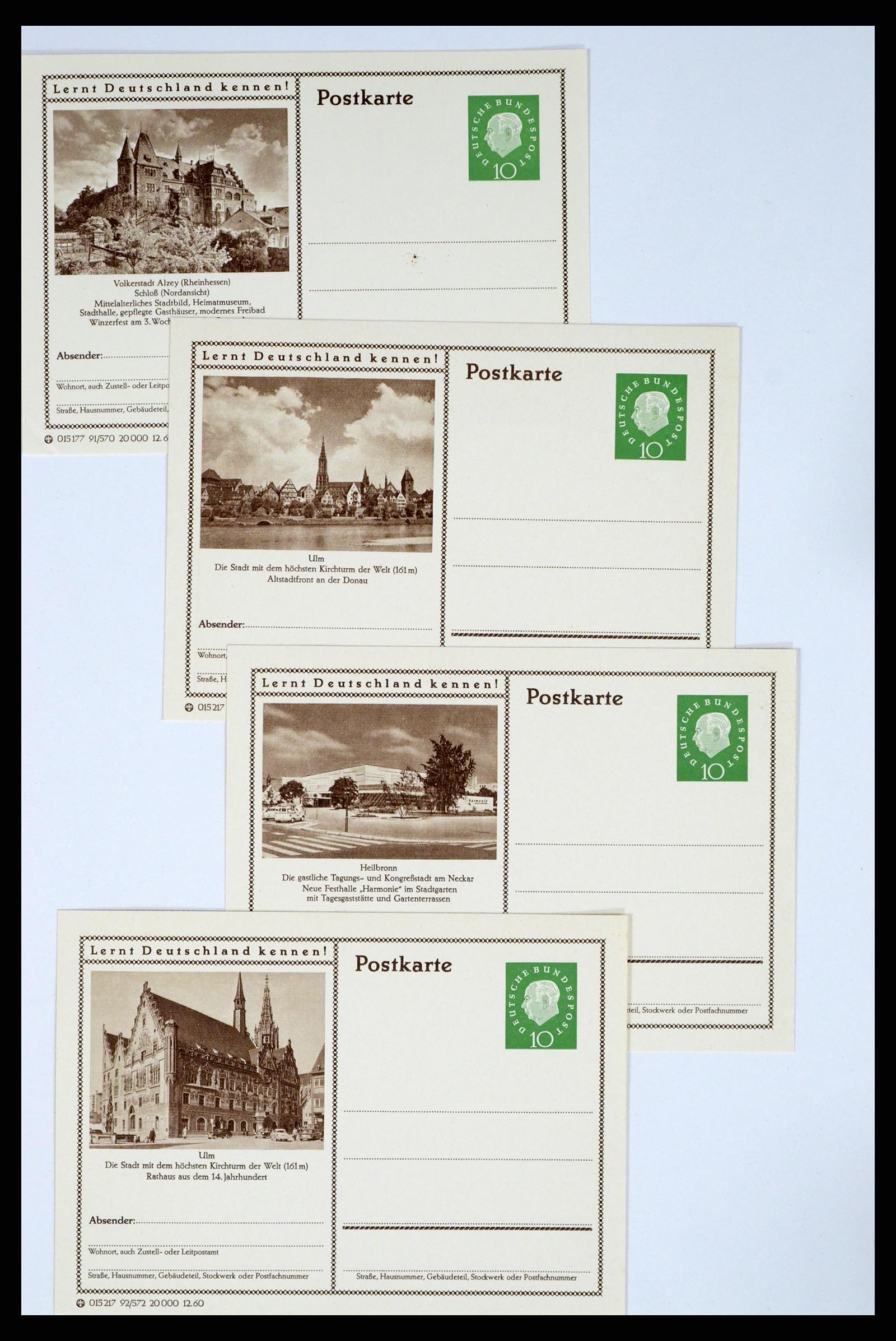 37104 059 - Postzegelverzameling 37104 Duitsland brieven 1900-1960.