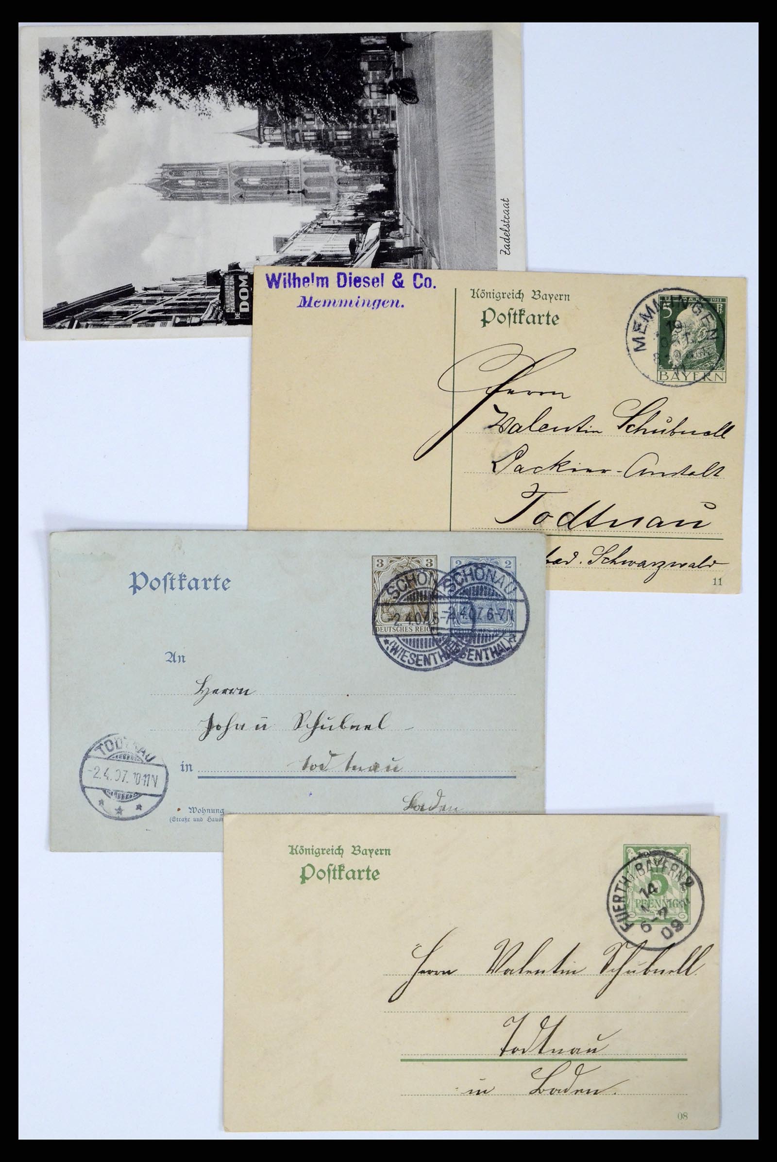 37104 112 - Postzegelverzameling 37104 Duitsland brieven 1900-1960.