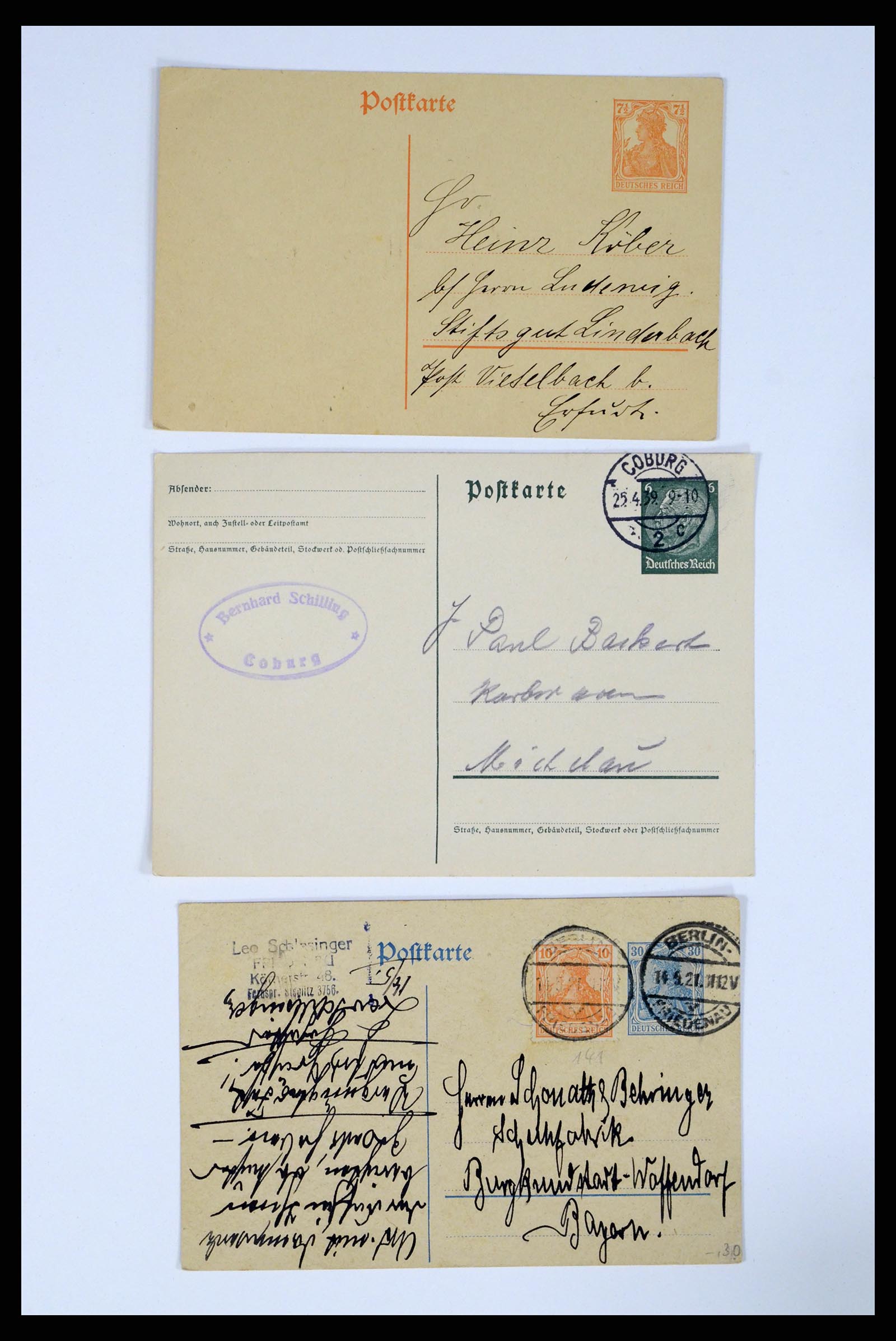 37104 114 - Postzegelverzameling 37104 Duitsland brieven 1900-1960.