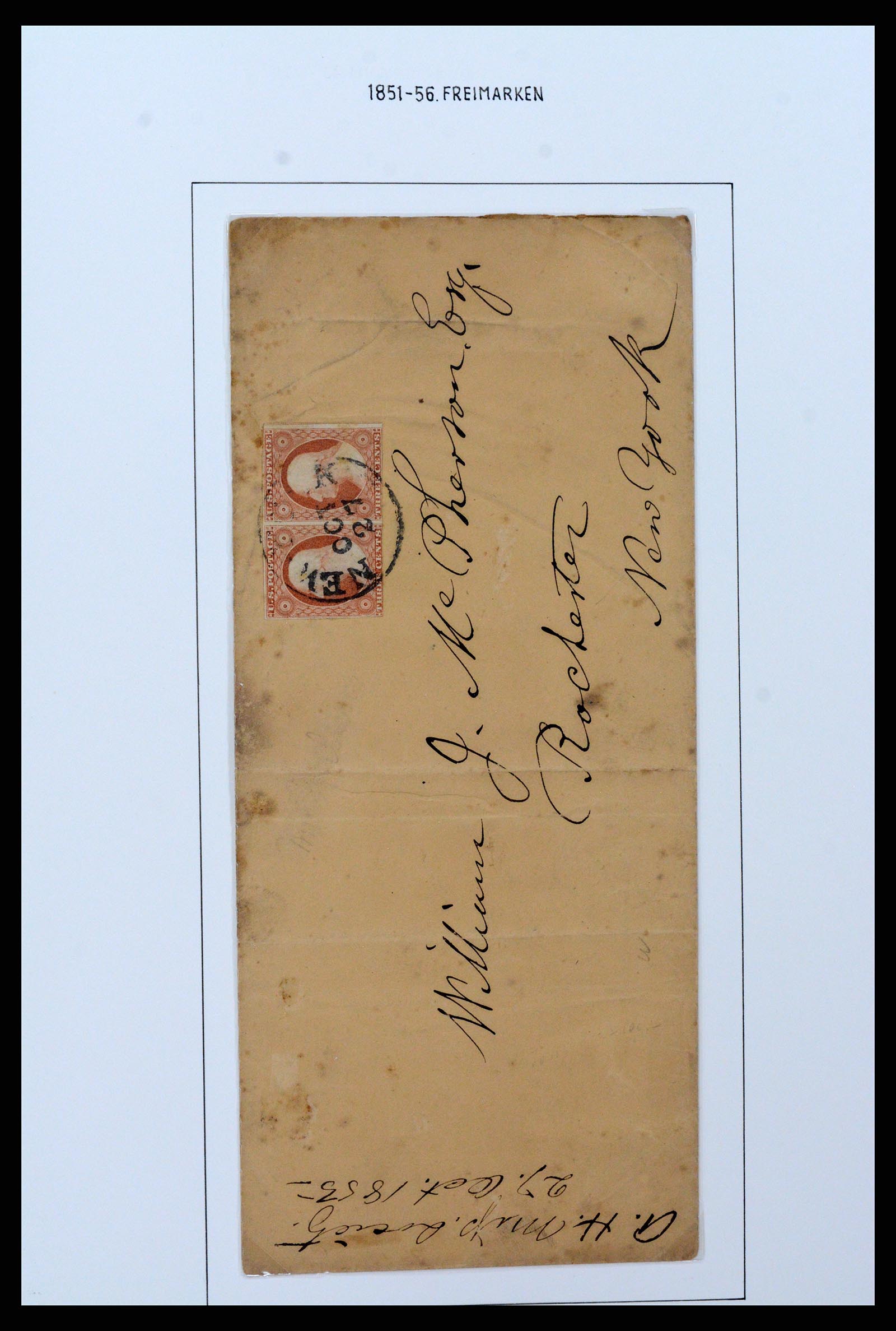 37107 003 - Stamp collection 37107 USA 1851-1960.