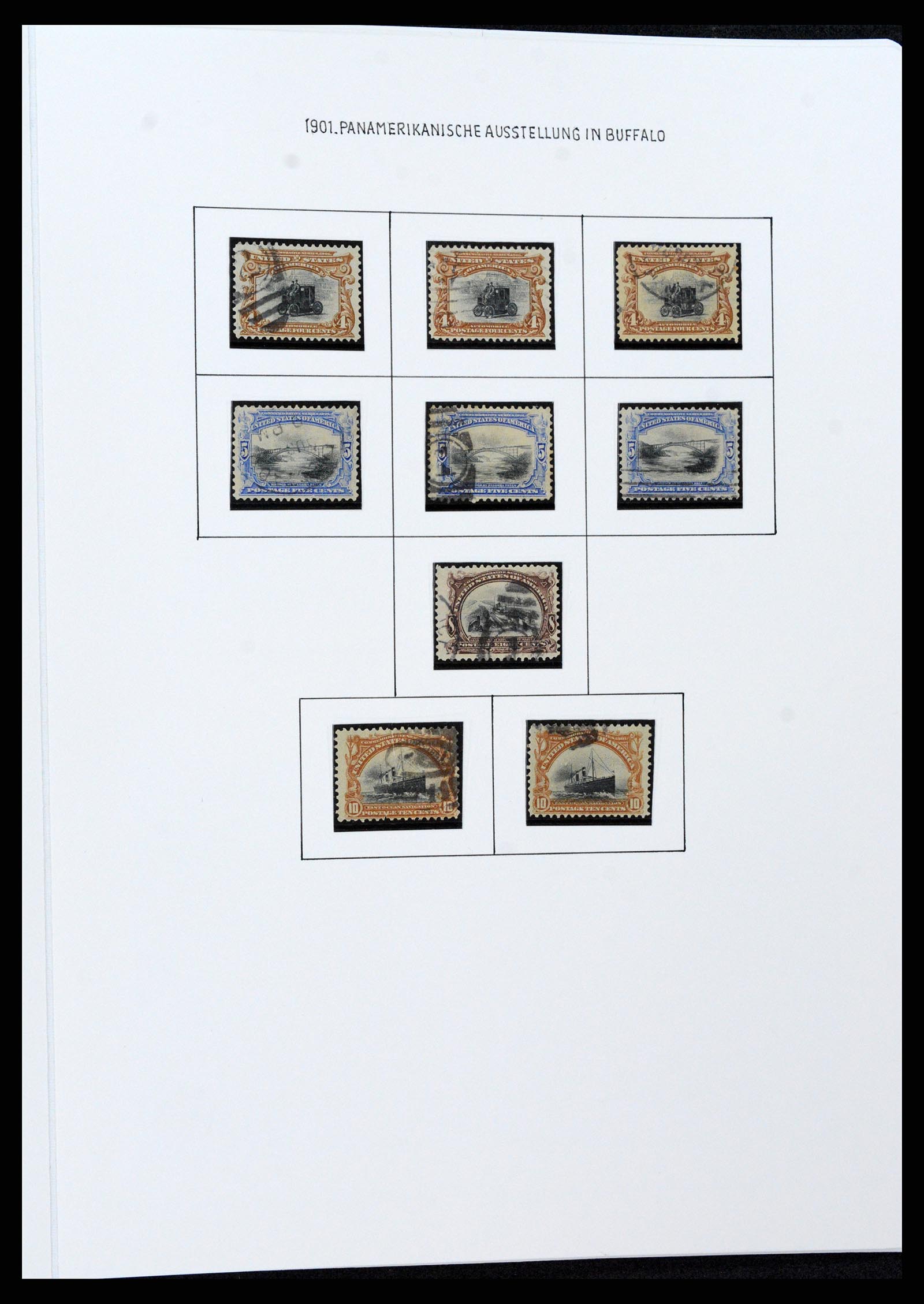 37107 0061 - Stamp collection 37107 USA 1851-1960.