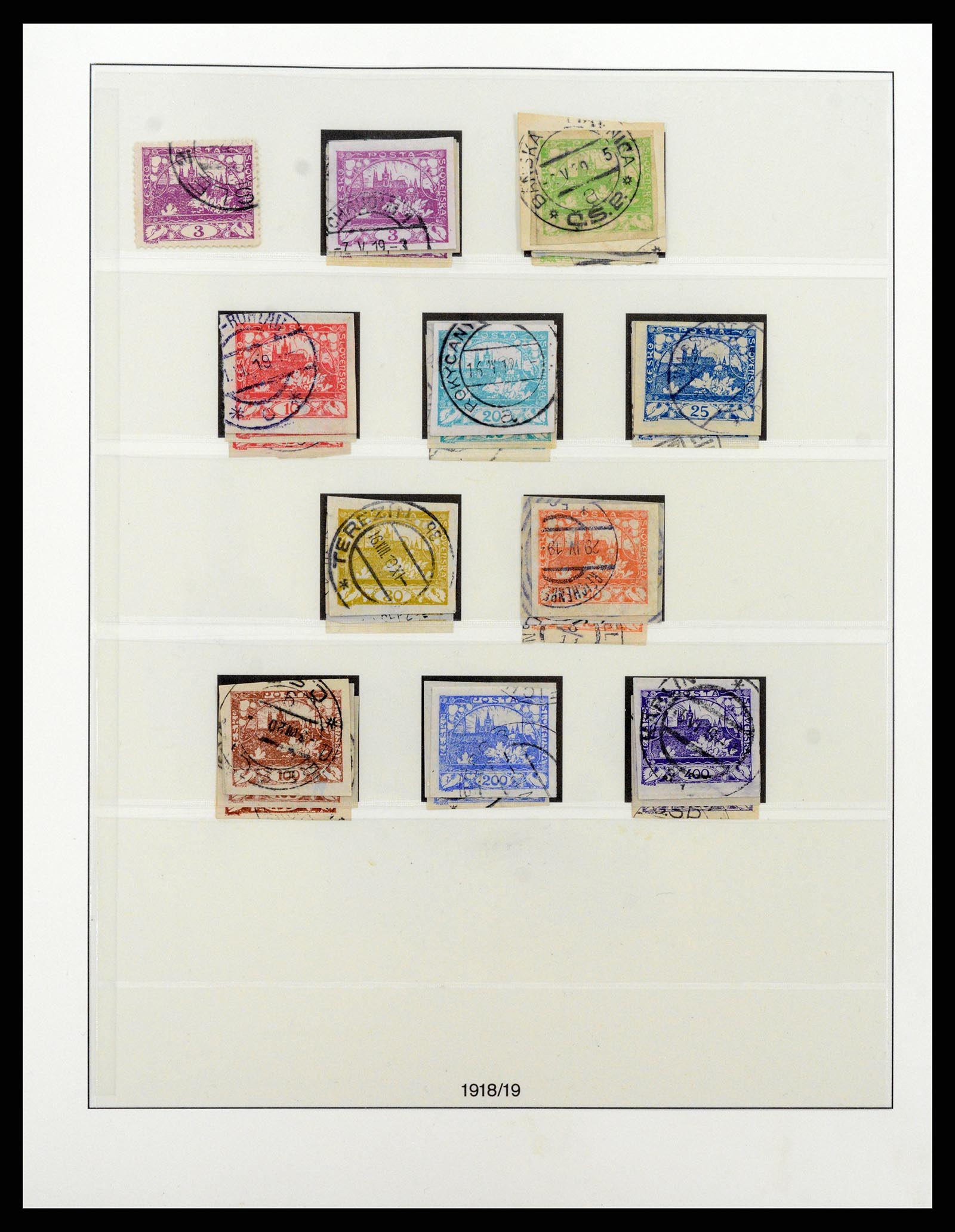 37108 003 - Postzegelverzameling 37108 Tsjechoslowakije 1918-1979.