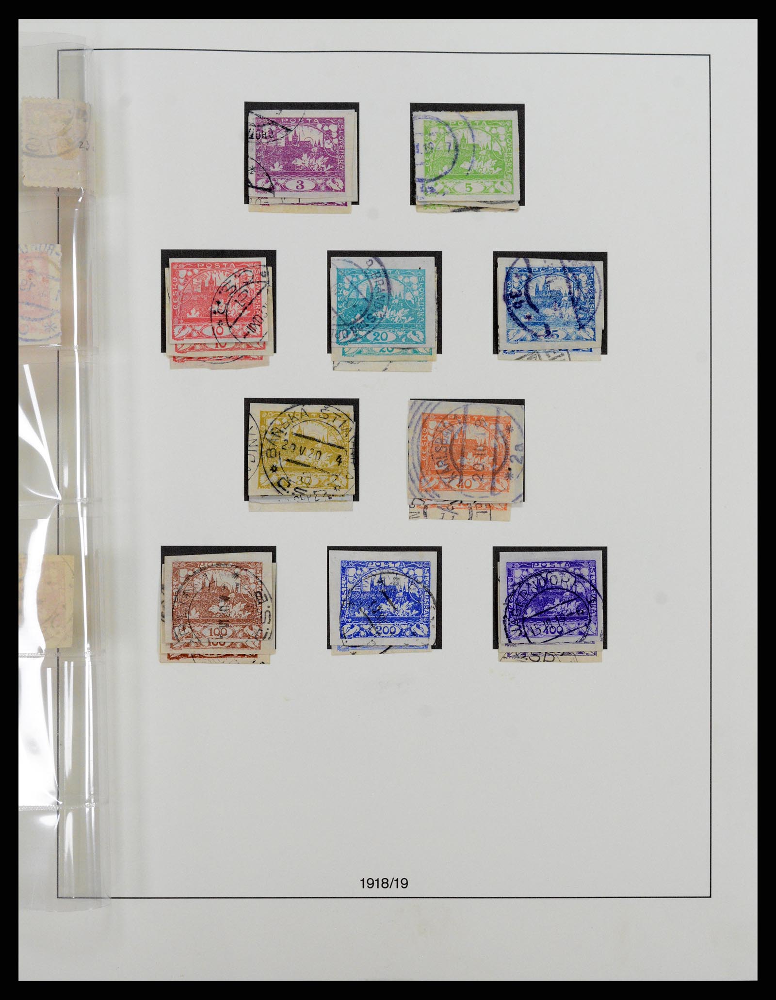 37108 004 - Postzegelverzameling 37108 Tsjechoslowakije 1918-1979.