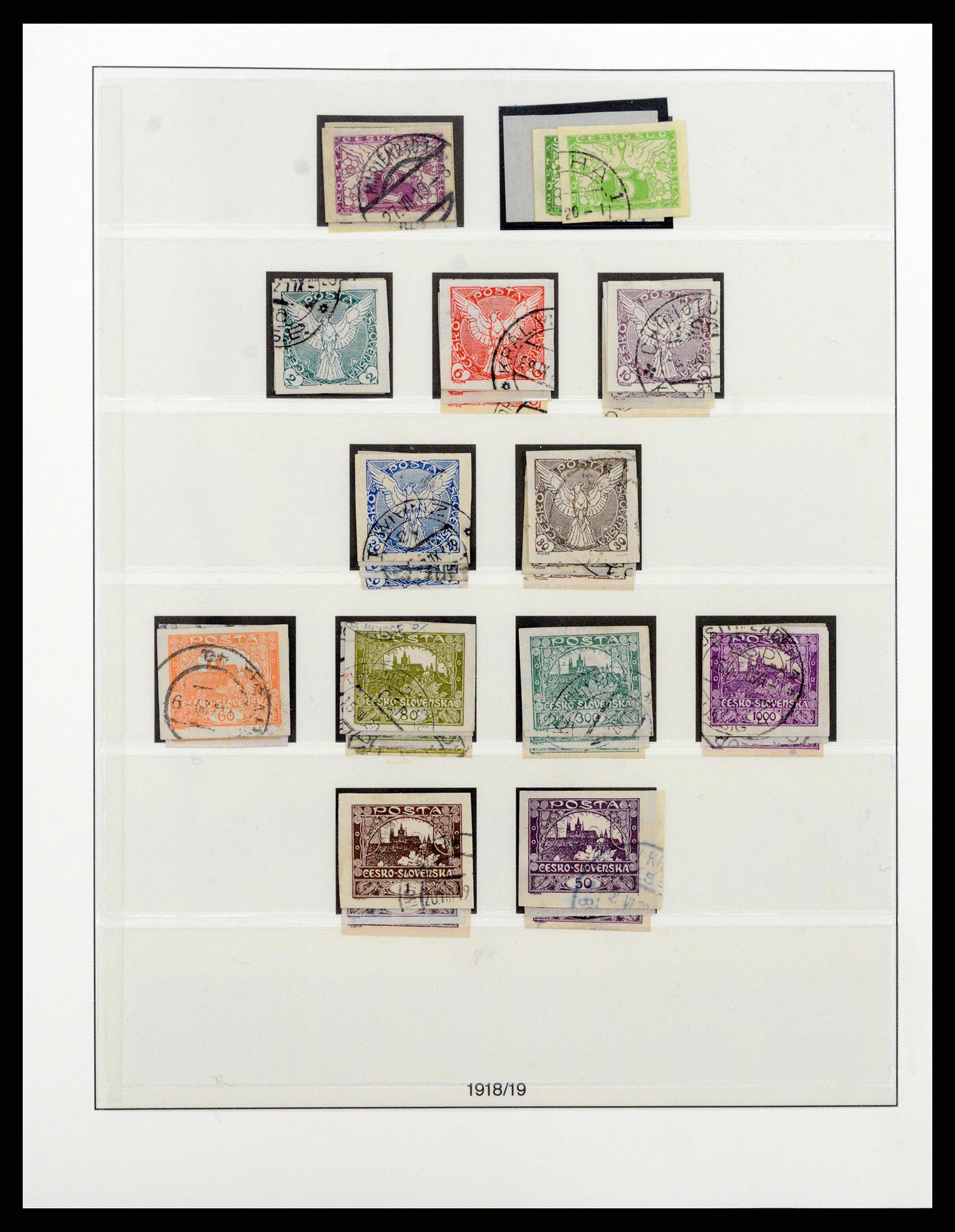 37108 005 - Postzegelverzameling 37108 Tsjechoslowakije 1918-1979.