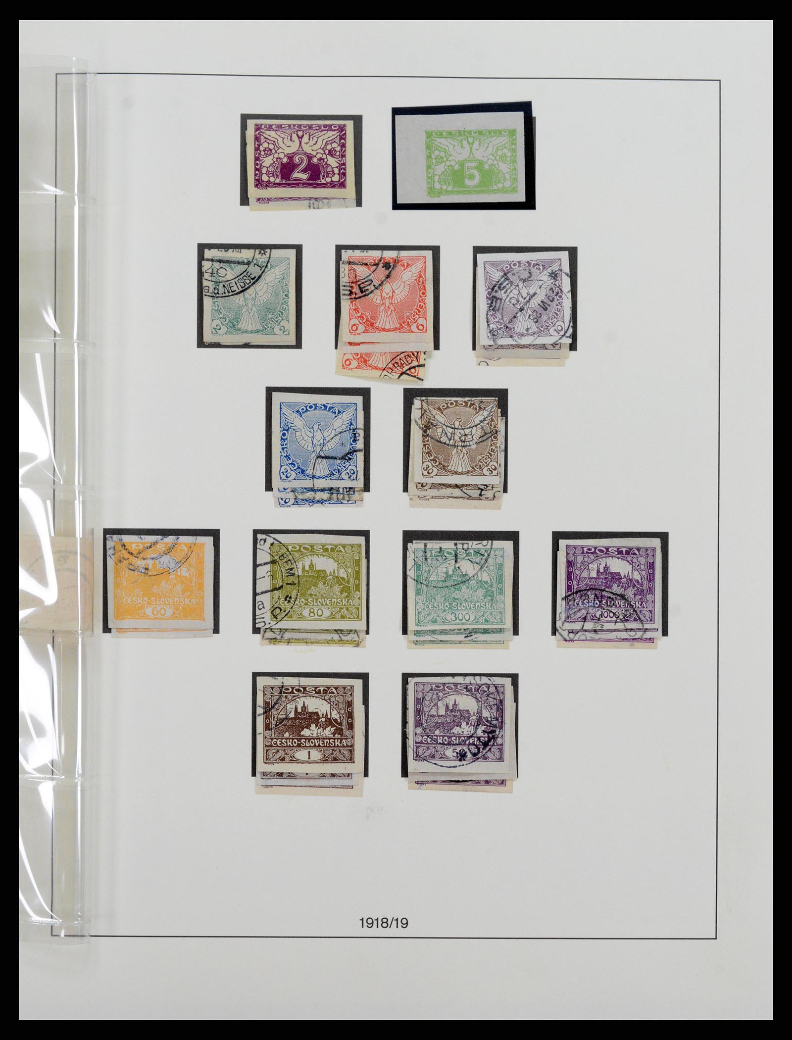 37108 006 - Postzegelverzameling 37108 Tsjechoslowakije 1918-1979.