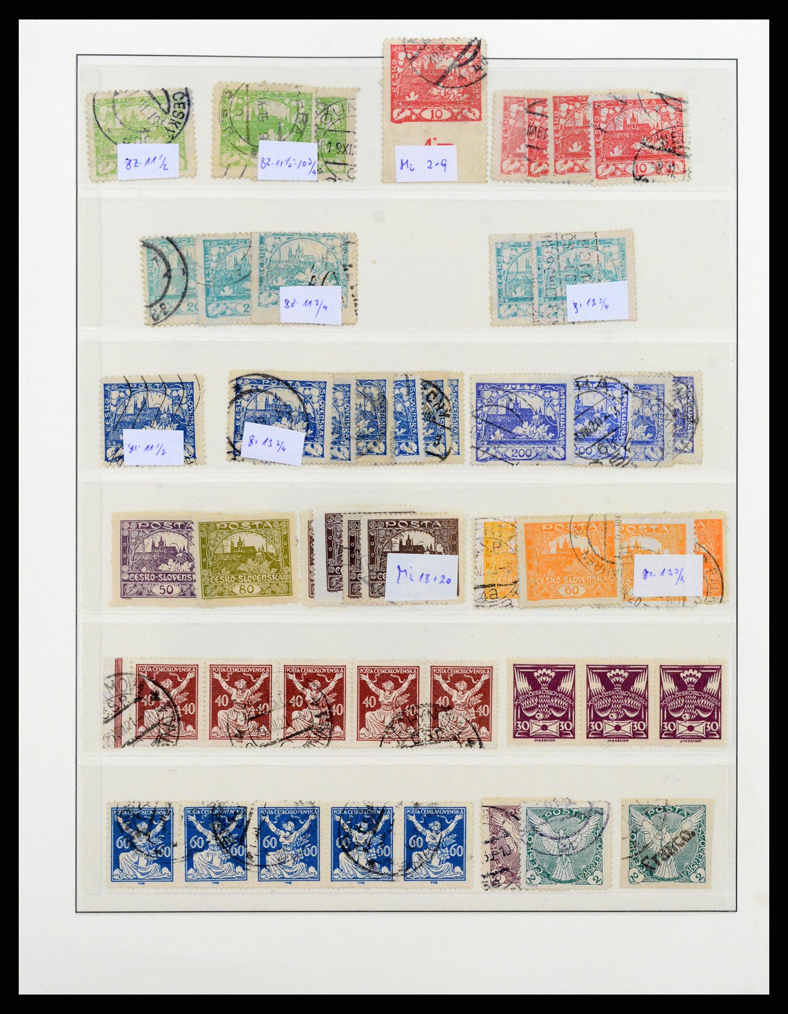 37108 007 - Postzegelverzameling 37108 Tsjechoslowakije 1918-1979.