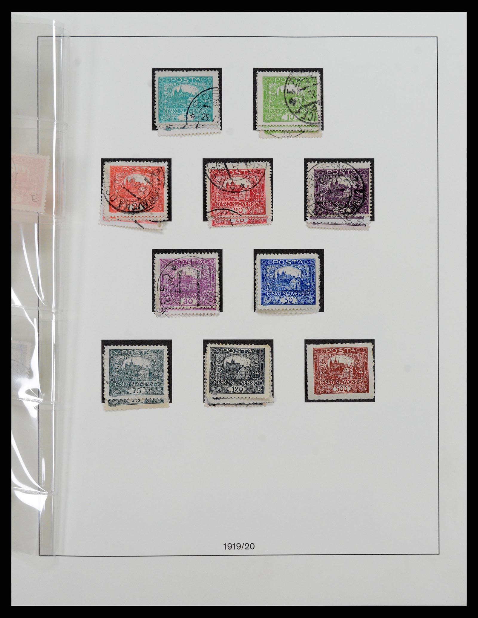 37108 010 - Postzegelverzameling 37108 Tsjechoslowakije 1918-1979.