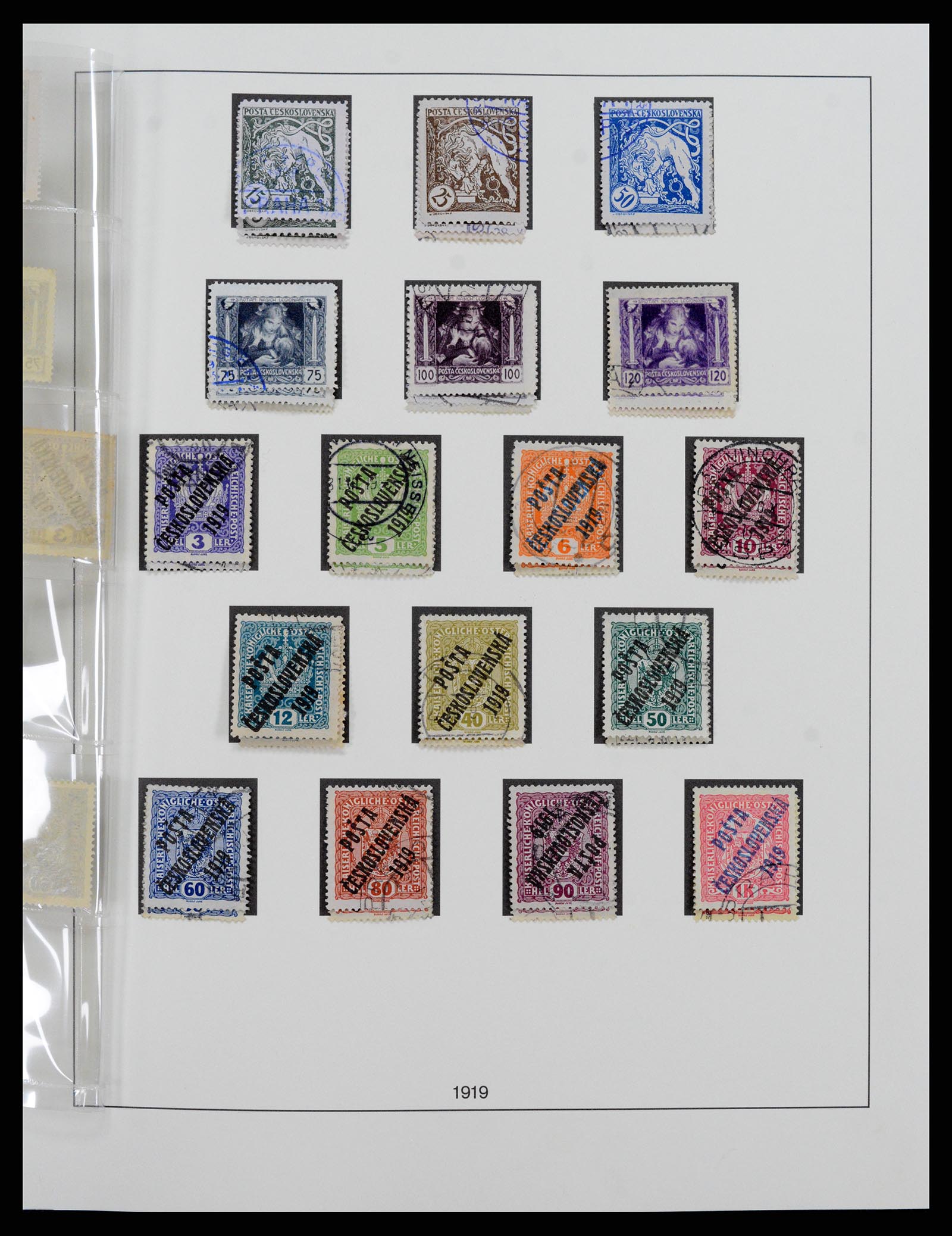 37108 013 - Postzegelverzameling 37108 Tsjechoslowakije 1918-1979.