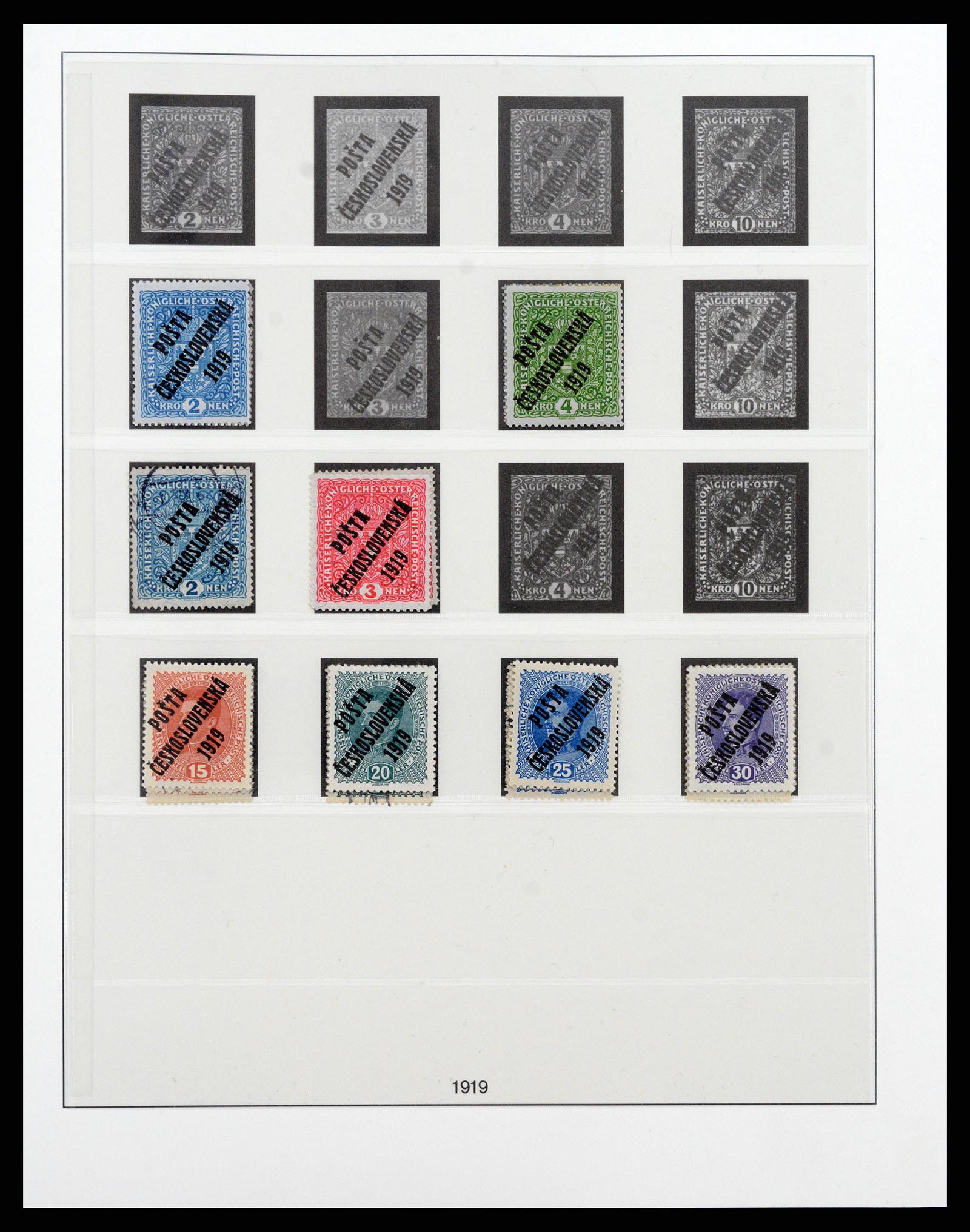 37108 014 - Postzegelverzameling 37108 Tsjechoslowakije 1918-1979.