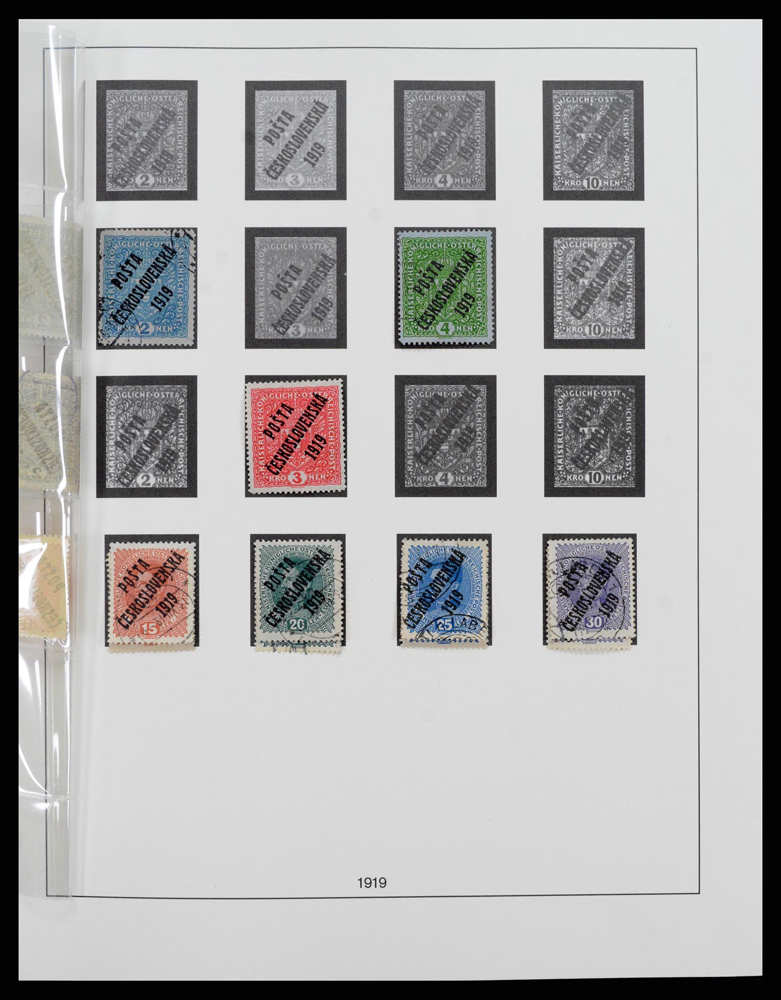 37108 015 - Postzegelverzameling 37108 Tsjechoslowakije 1918-1979.