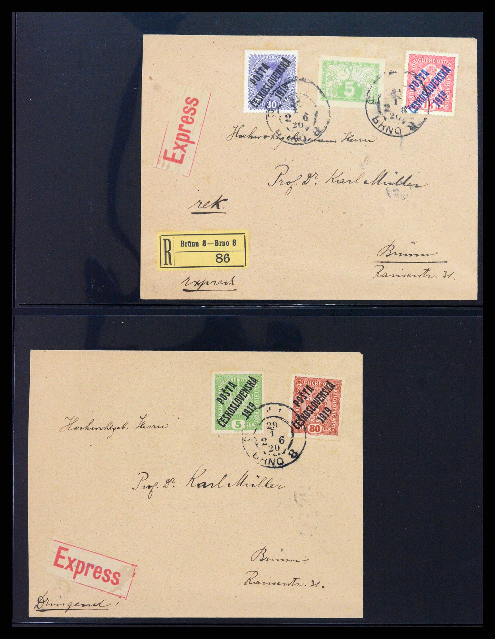37108 016 - Postzegelverzameling 37108 Tsjechoslowakije 1918-1979.