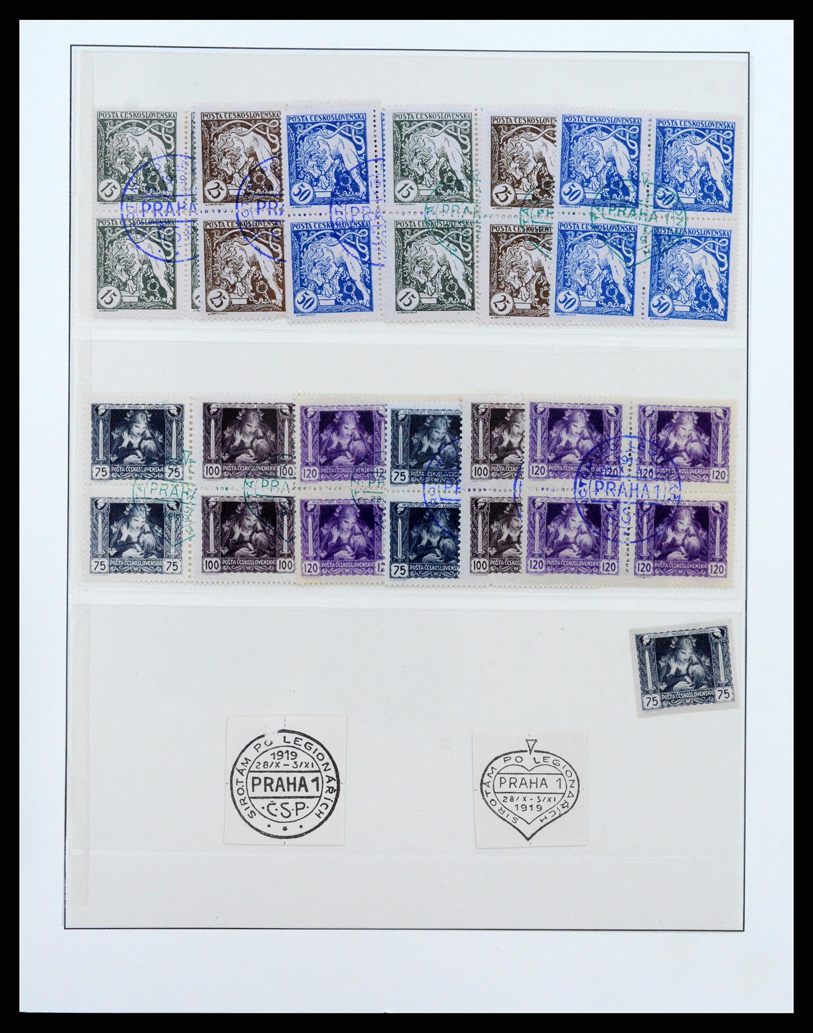 37108 018 - Postzegelverzameling 37108 Tsjechoslowakije 1918-1979.