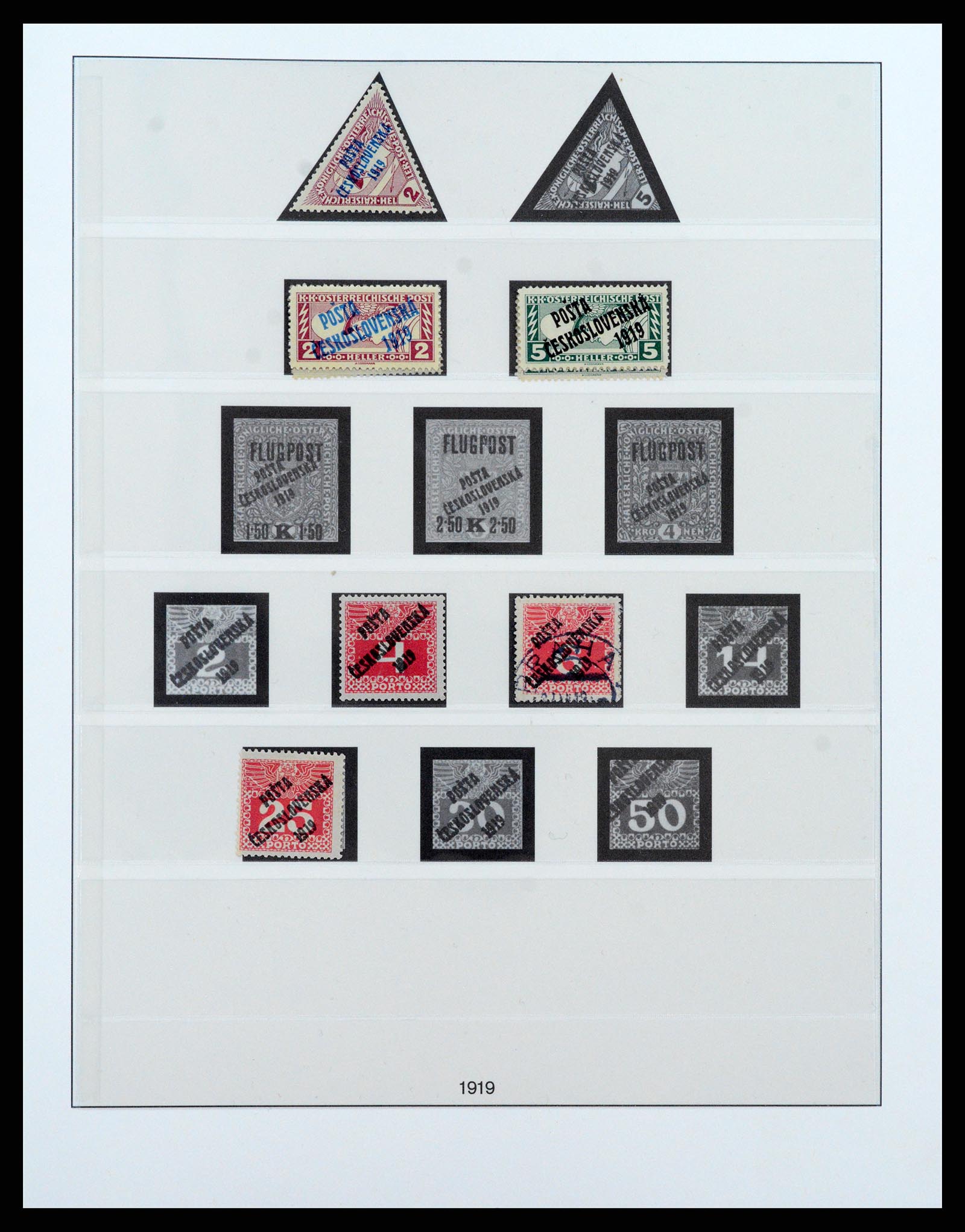 37108 019 - Postzegelverzameling 37108 Tsjechoslowakije 1918-1979.