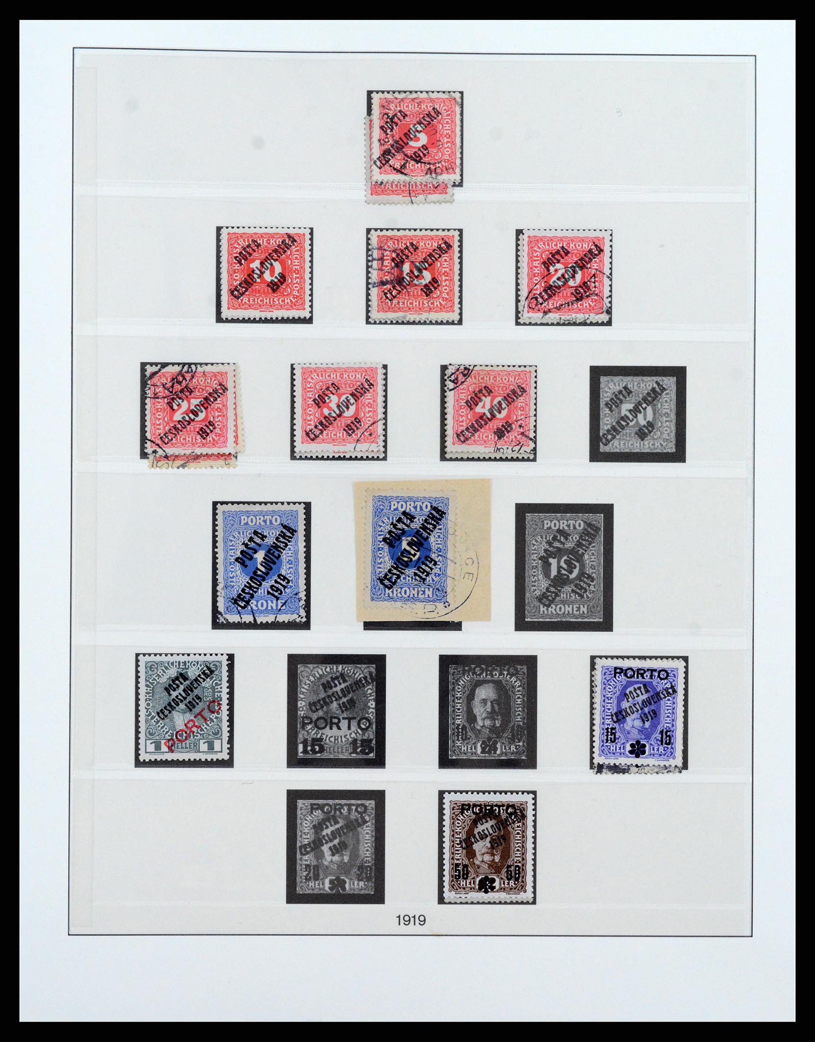 37108 021 - Postzegelverzameling 37108 Tsjechoslowakije 1918-1979.