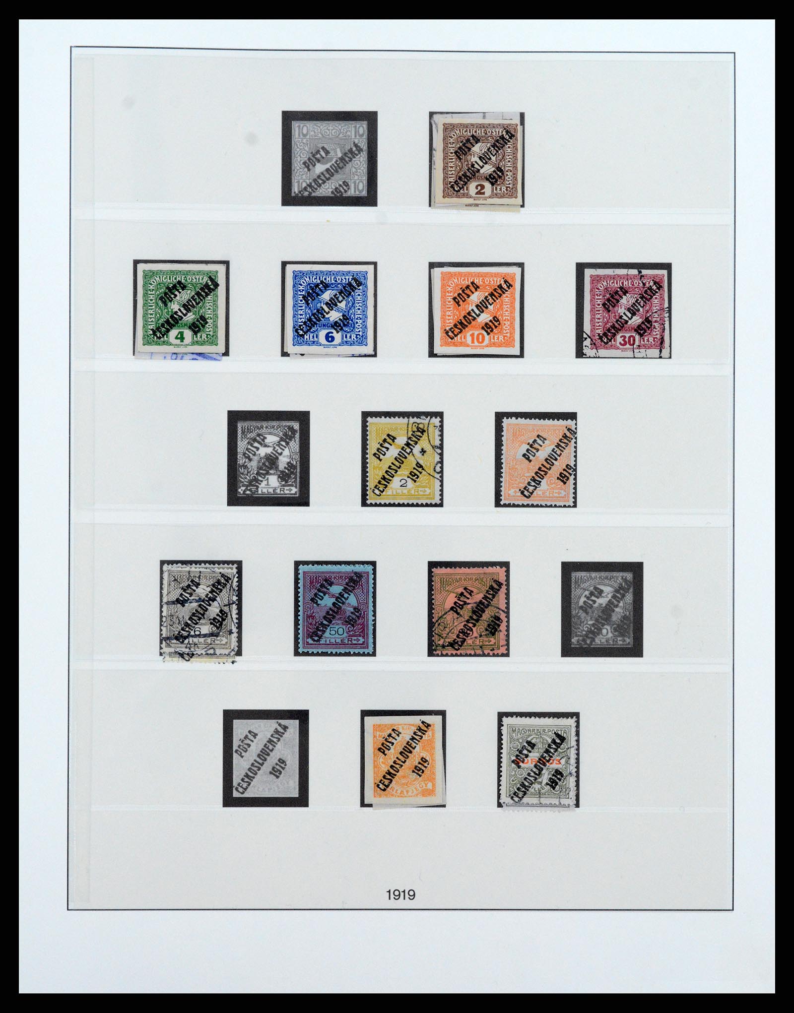 37108 023 - Postzegelverzameling 37108 Tsjechoslowakije 1918-1979.