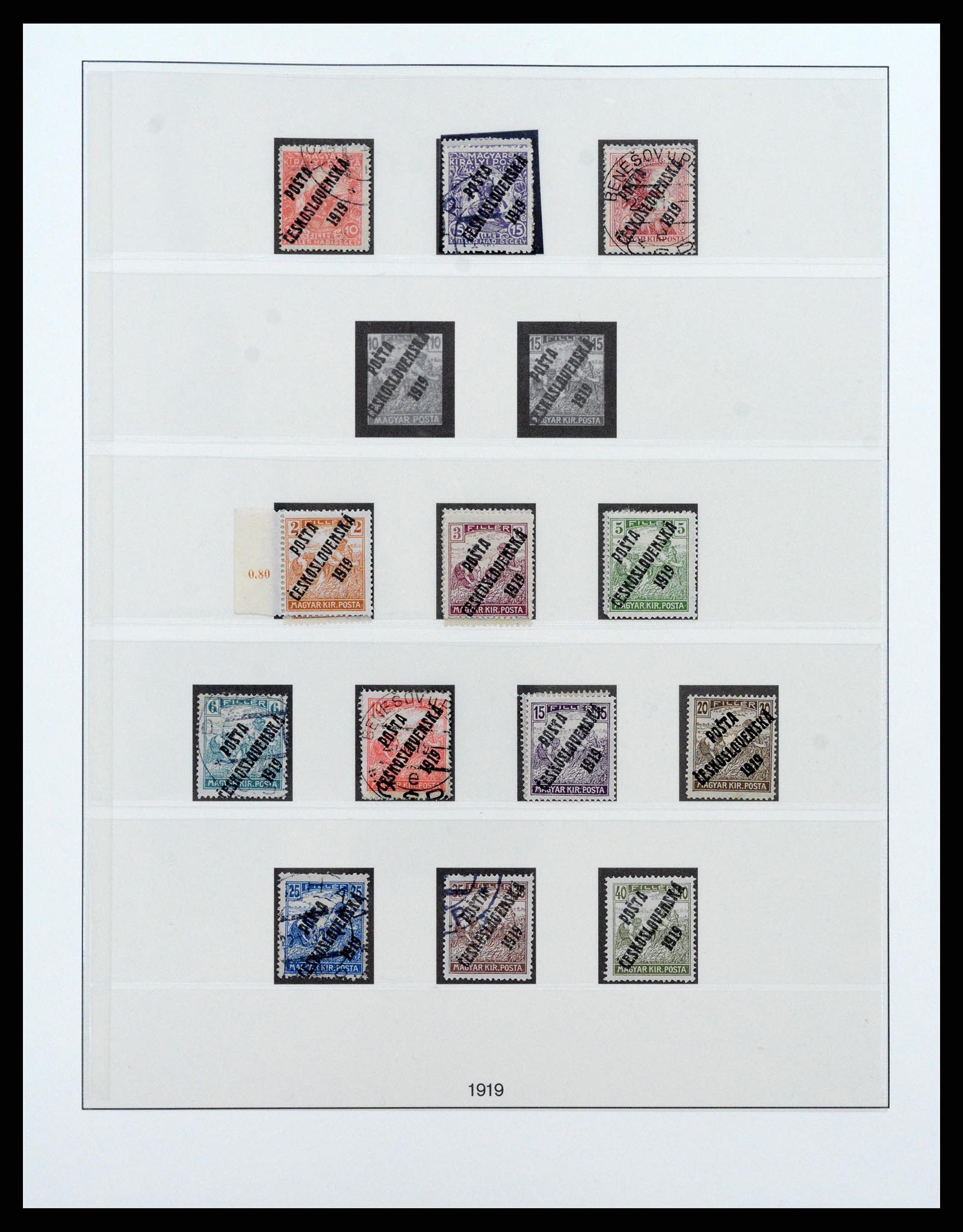 37108 025 - Postzegelverzameling 37108 Tsjechoslowakije 1918-1979.