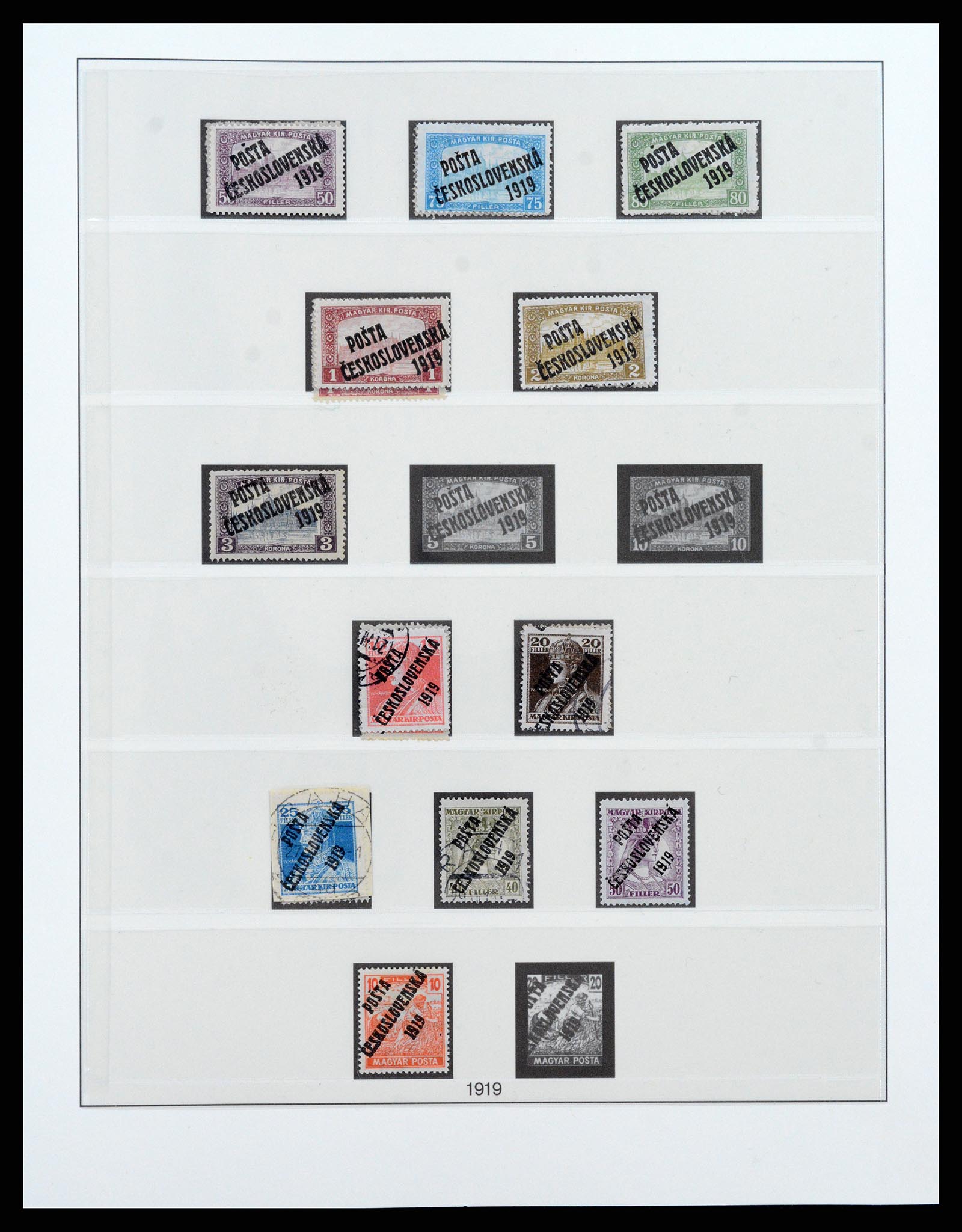 37108 027 - Postzegelverzameling 37108 Tsjechoslowakije 1918-1979.