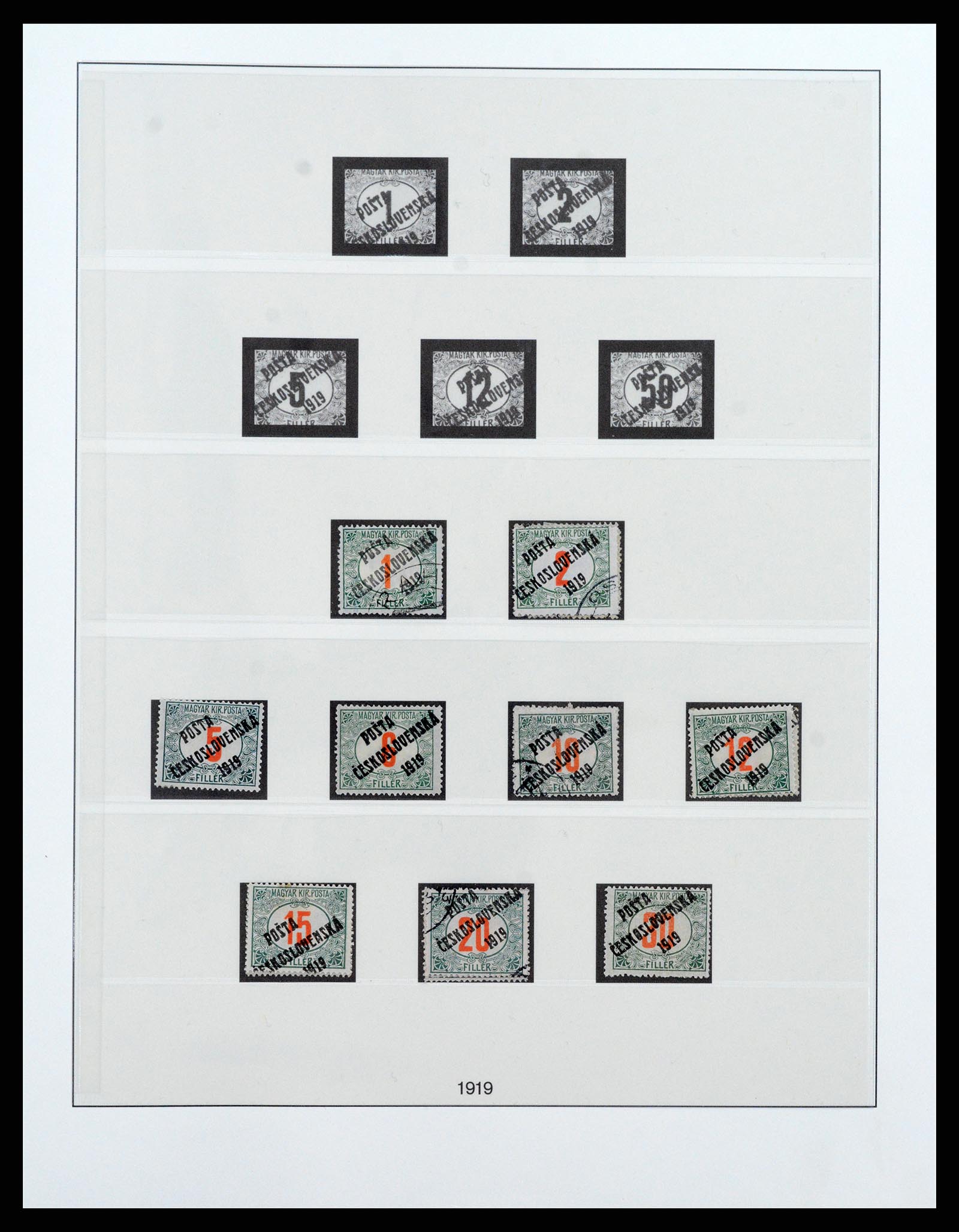 37108 029 - Postzegelverzameling 37108 Tsjechoslowakije 1918-1979.