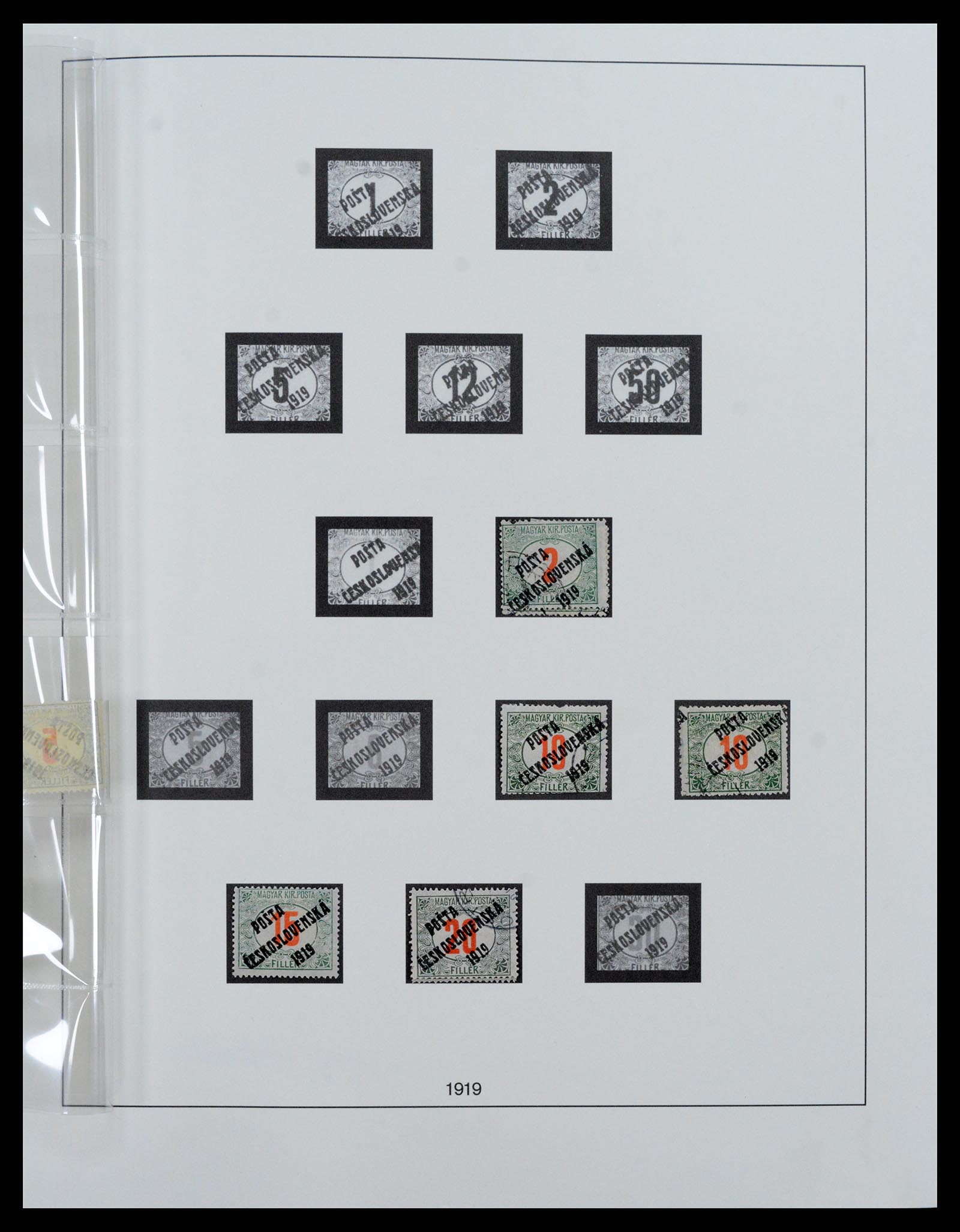 37108 030 - Postzegelverzameling 37108 Tsjechoslowakije 1918-1979.