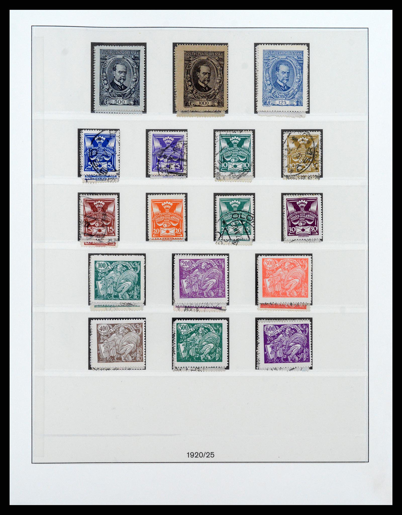 37108 031 - Postzegelverzameling 37108 Tsjechoslowakije 1918-1979.