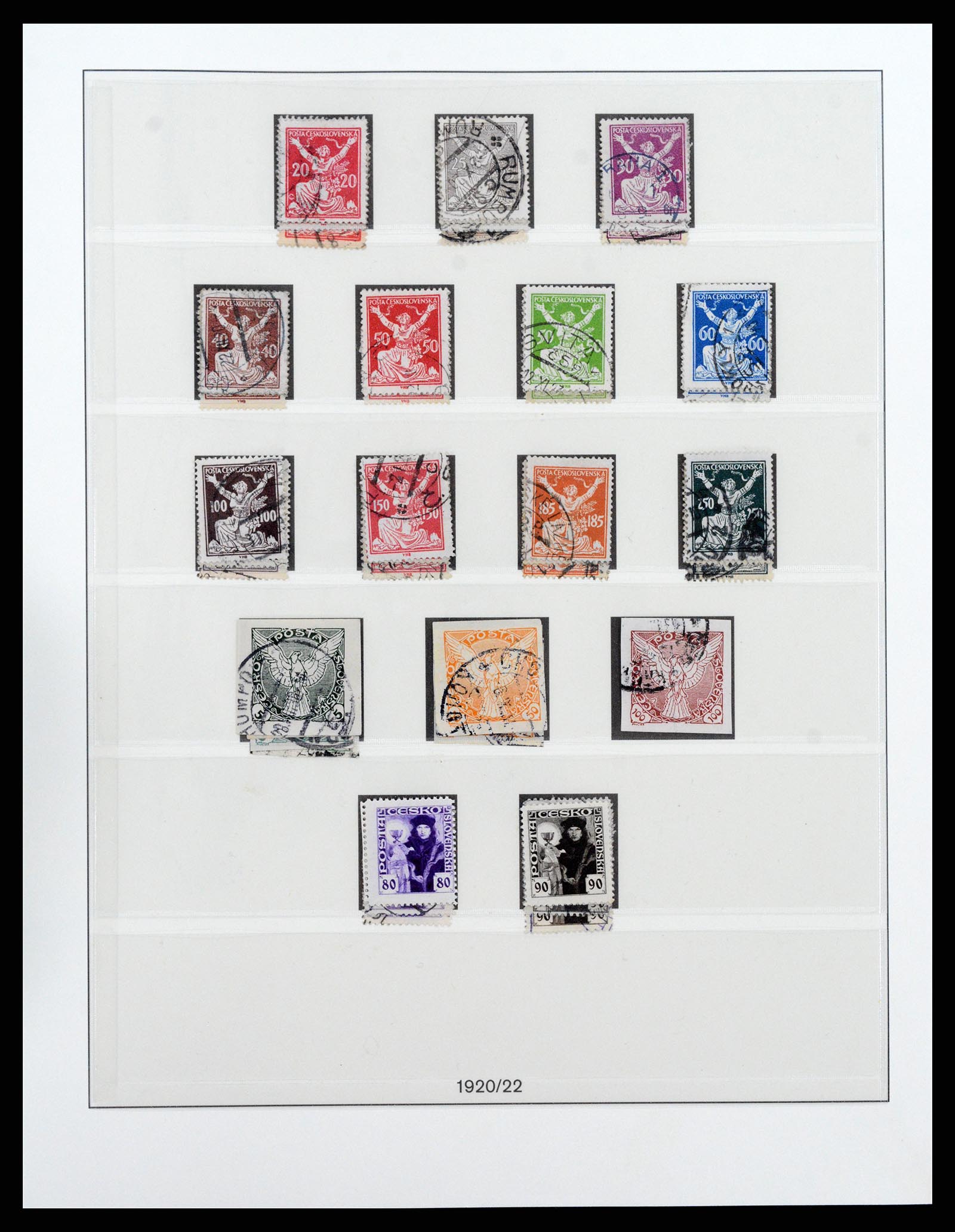 37108 034 - Postzegelverzameling 37108 Tsjechoslowakije 1918-1979.