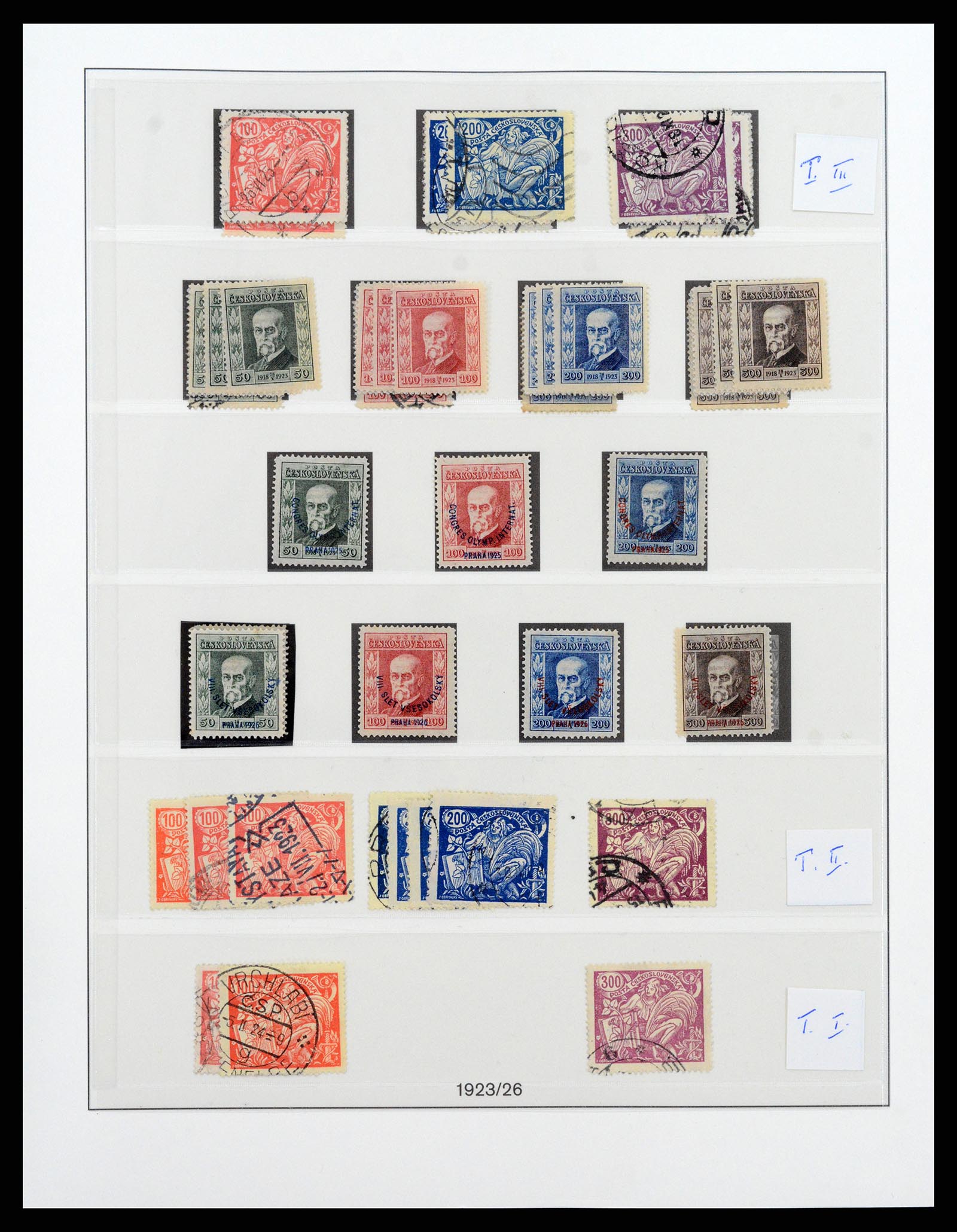 37108 039 - Postzegelverzameling 37108 Tsjechoslowakije 1918-1979.