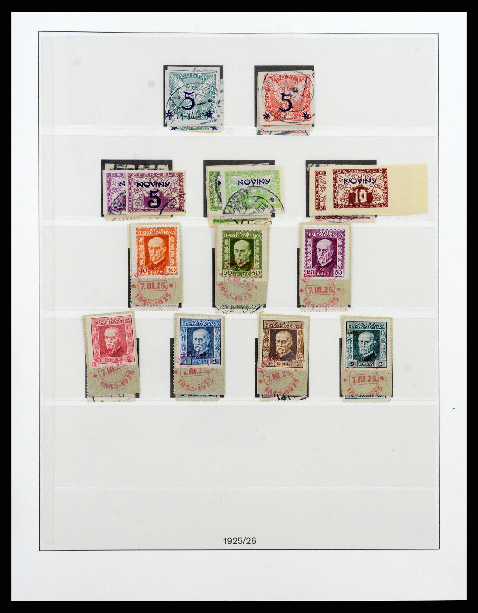 37108 041 - Postzegelverzameling 37108 Tsjechoslowakije 1918-1979.