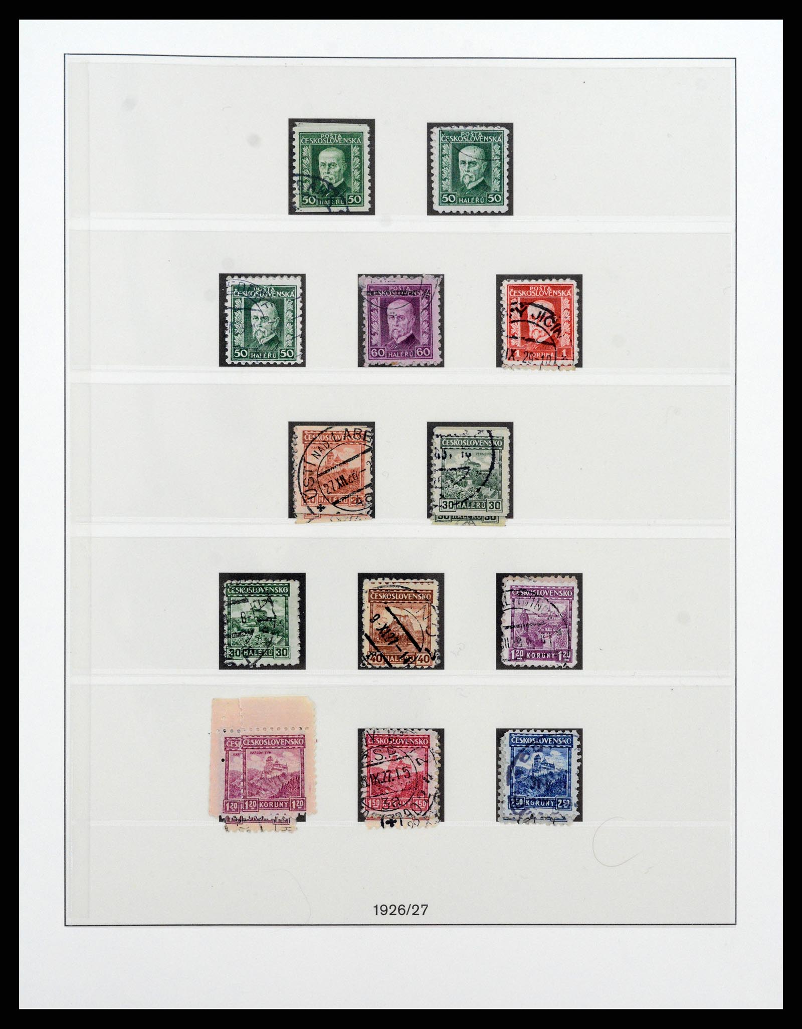 37108 045 - Postzegelverzameling 37108 Tsjechoslowakije 1918-1979.