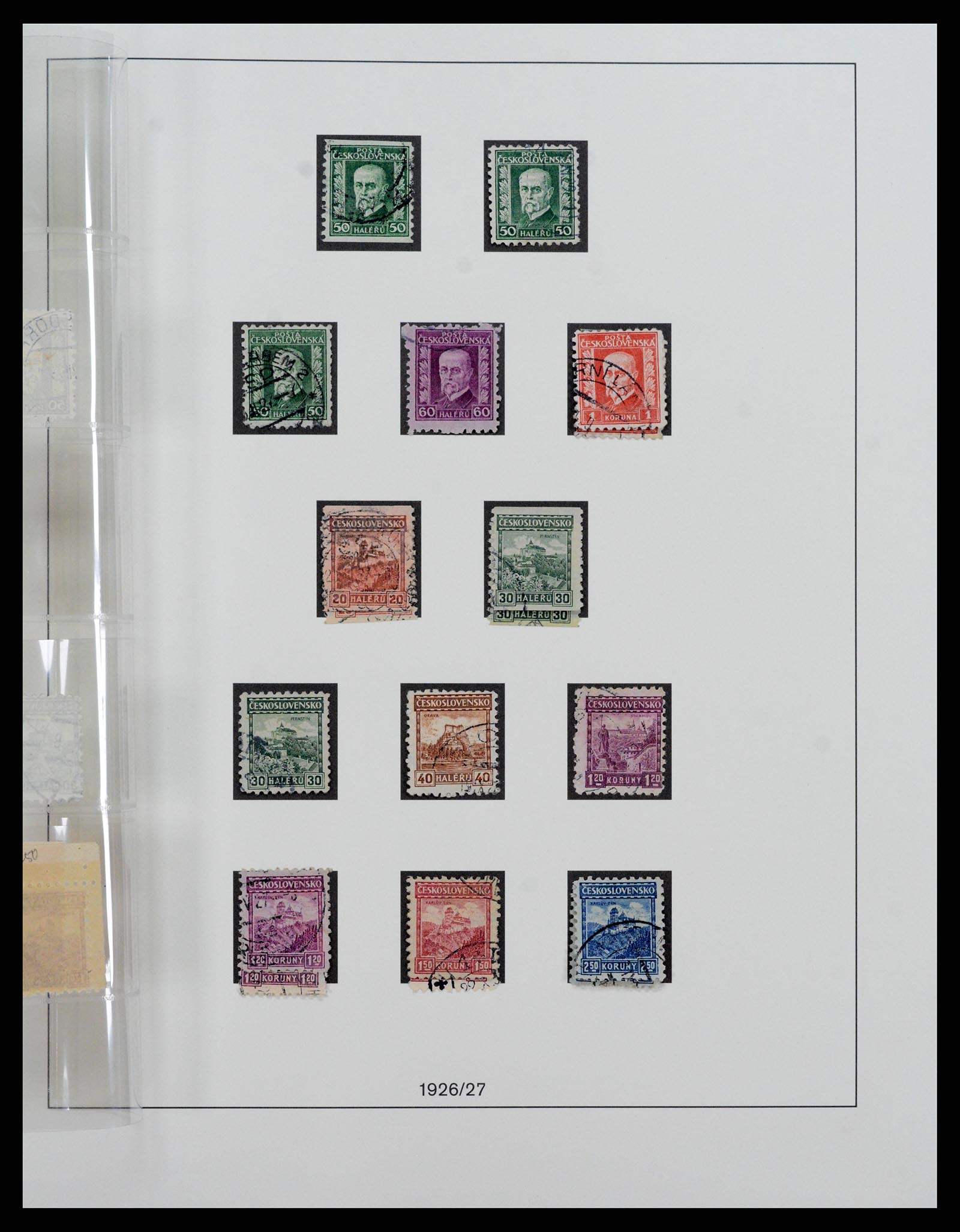 37108 046 - Postzegelverzameling 37108 Tsjechoslowakije 1918-1979.