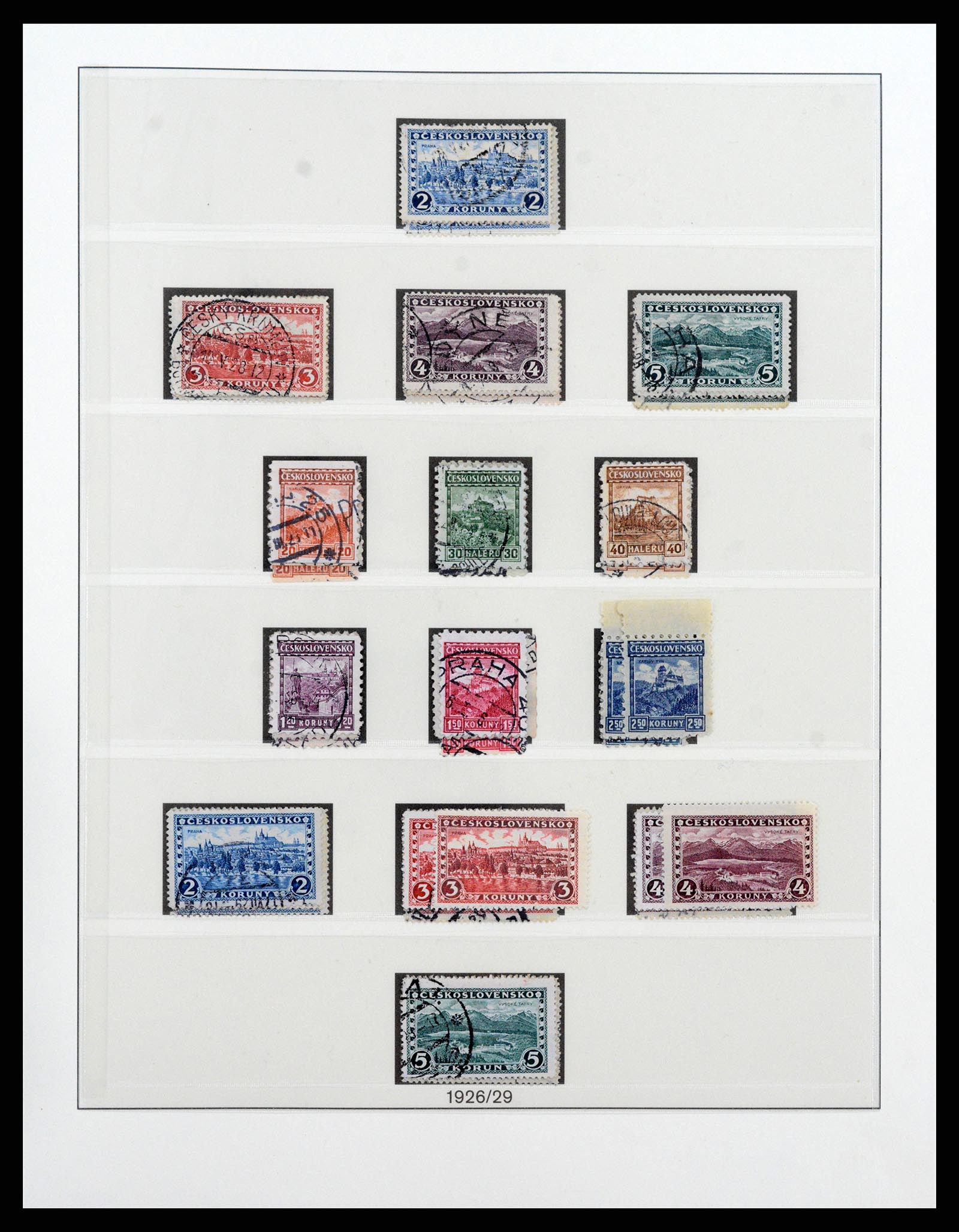 37108 047 - Postzegelverzameling 37108 Tsjechoslowakije 1918-1979.