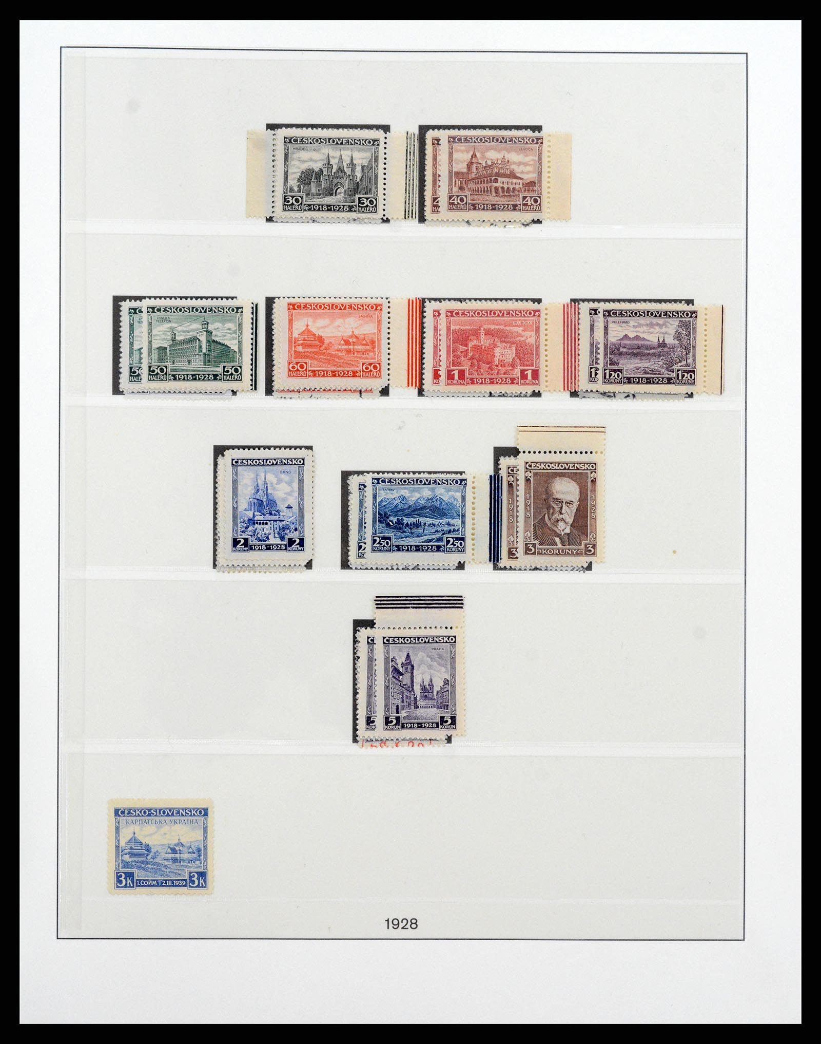 37108 049 - Postzegelverzameling 37108 Tsjechoslowakije 1918-1979.