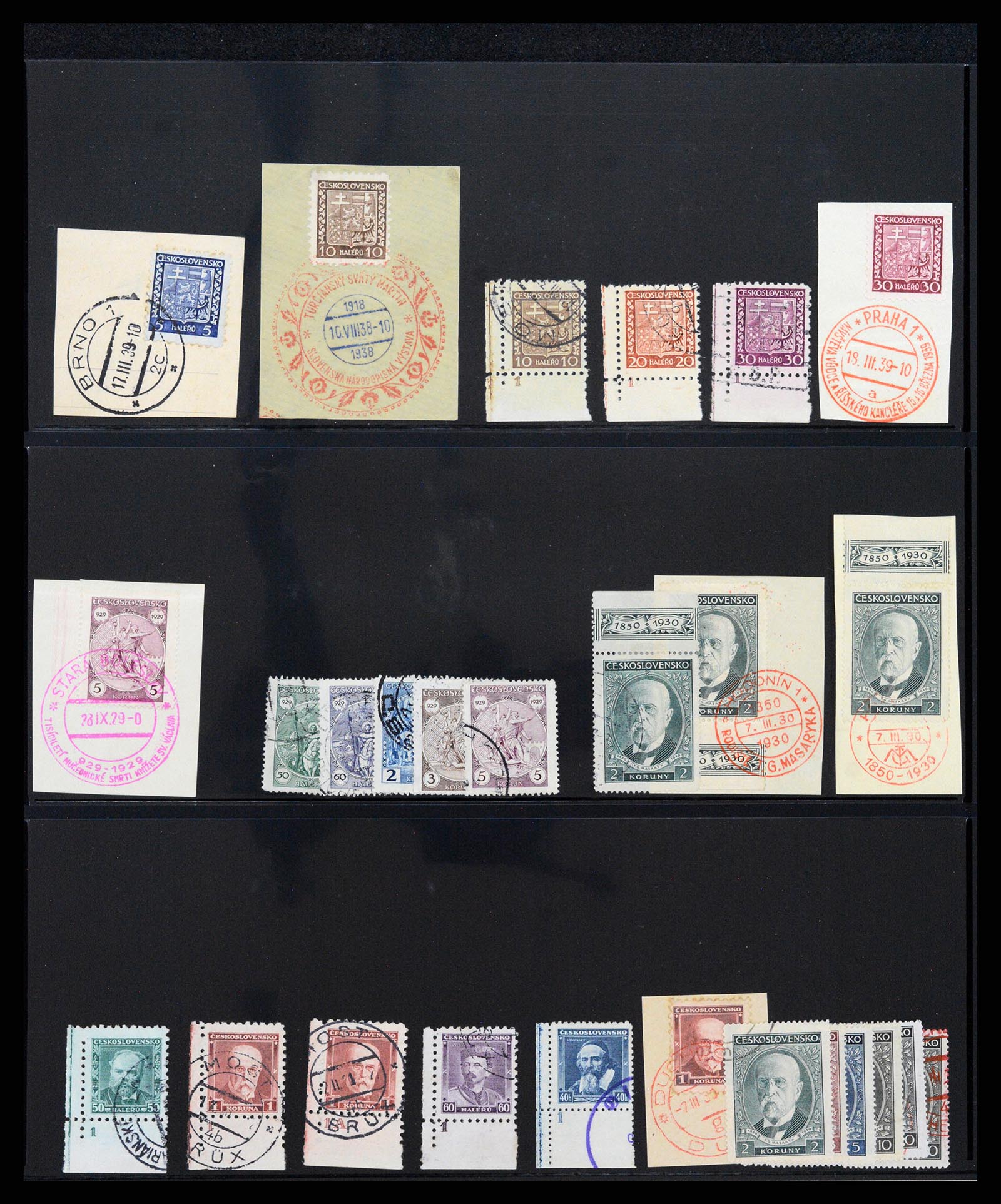37108 052 - Postzegelverzameling 37108 Tsjechoslowakije 1918-1979.
