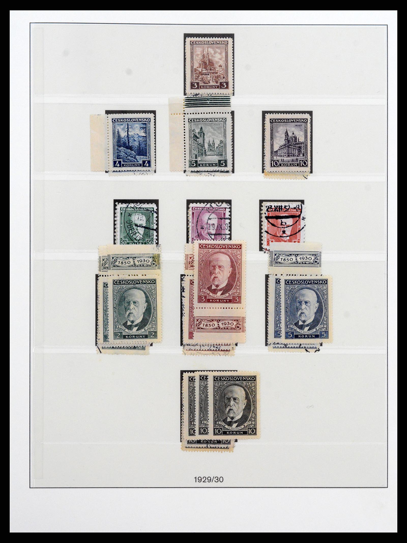 37108 055 - Postzegelverzameling 37108 Tsjechoslowakije 1918-1979.