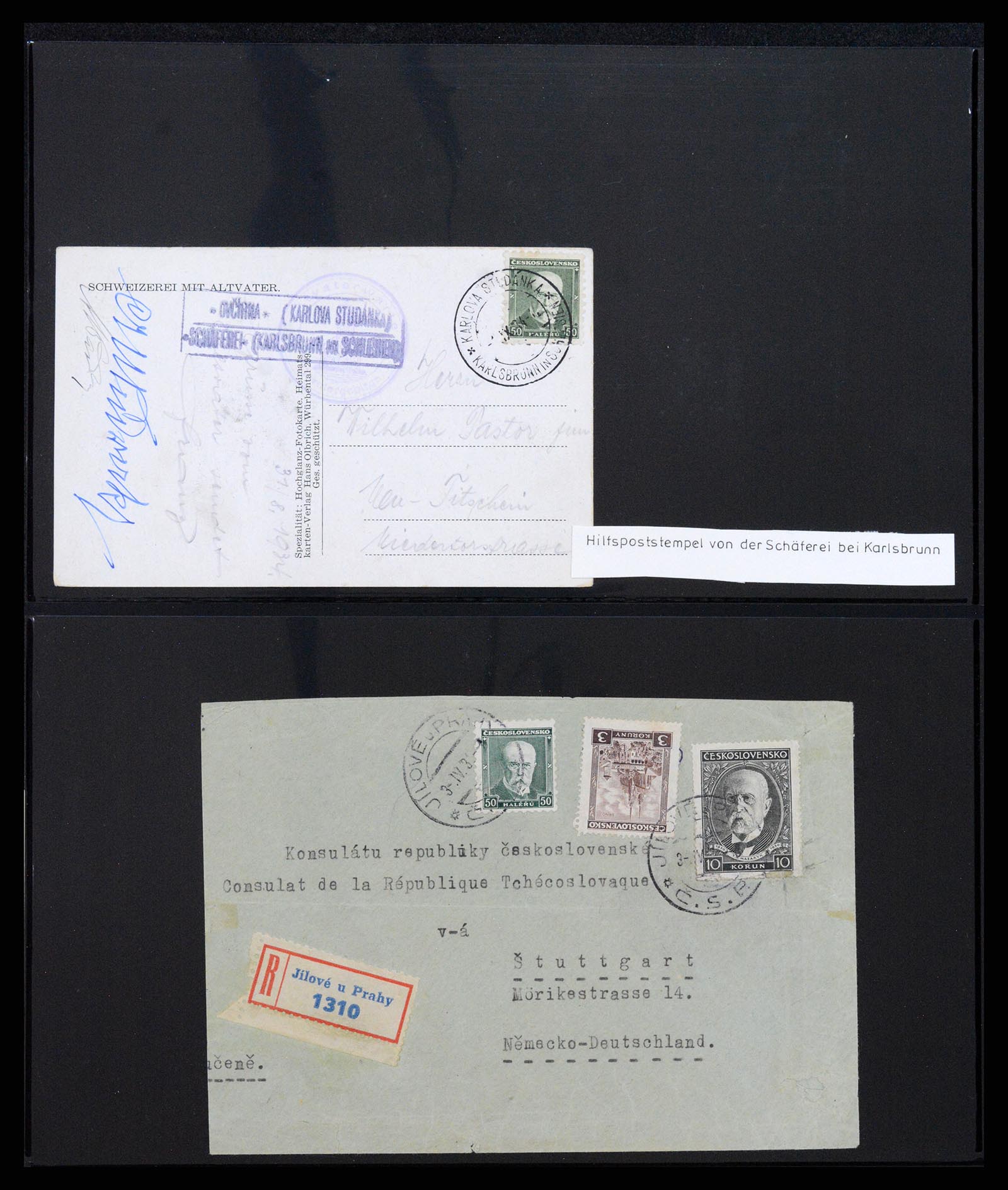 37108 058 - Postzegelverzameling 37108 Tsjechoslowakije 1918-1979.