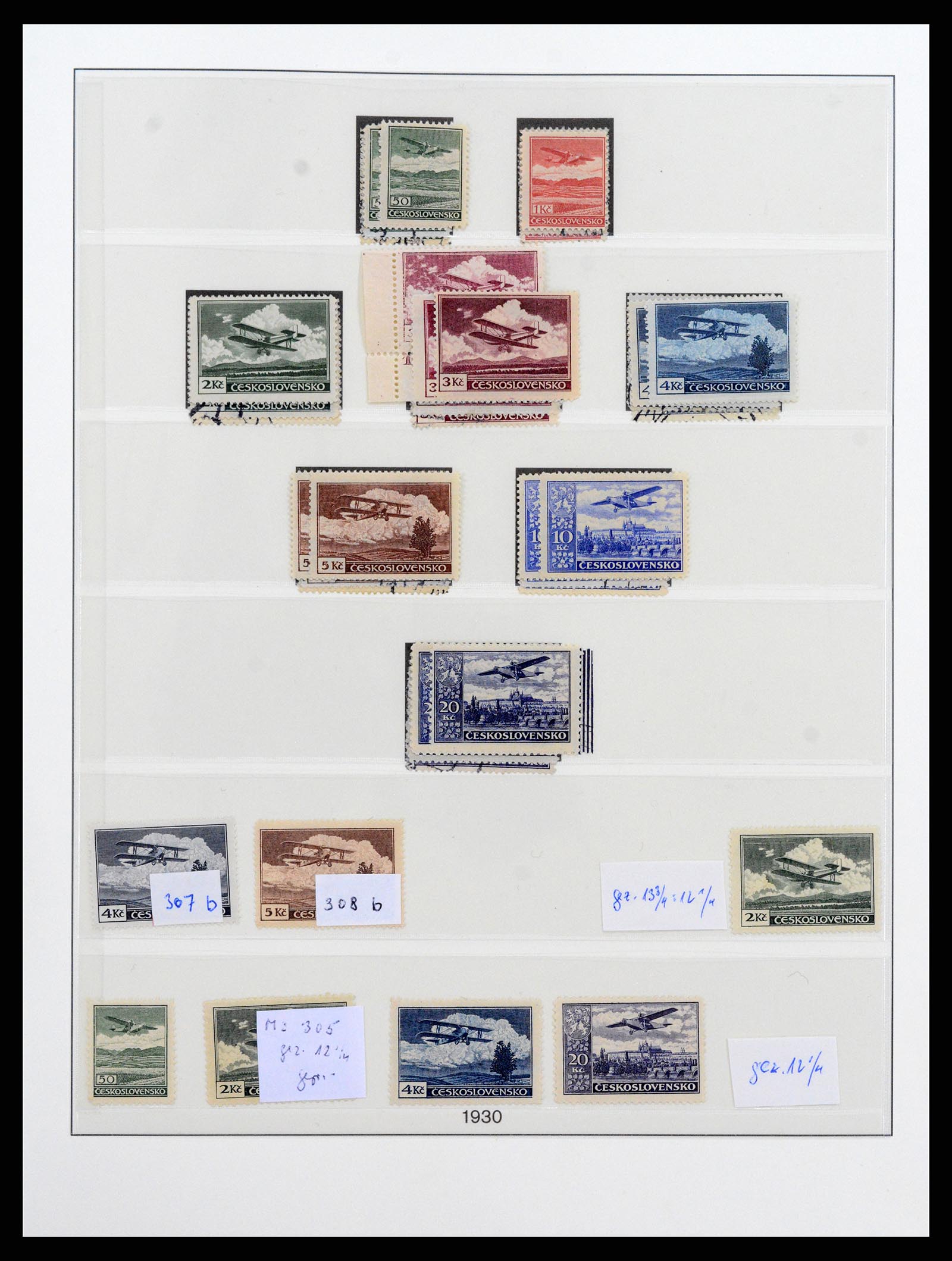 37108 059 - Postzegelverzameling 37108 Tsjechoslowakije 1918-1979.