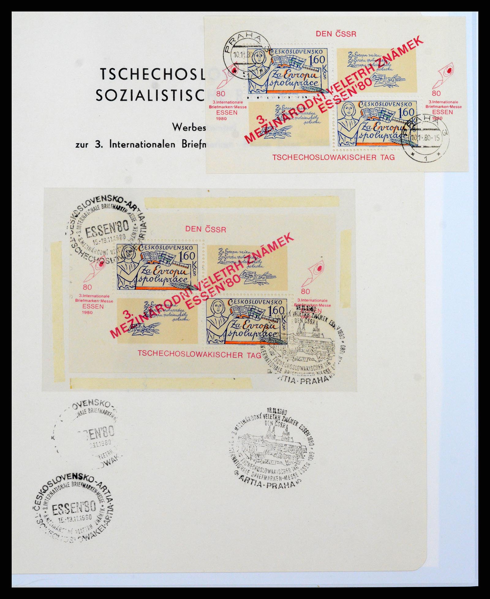 37108 626 - Postzegelverzameling 37108 Tsjechoslowakije 1918-1979.