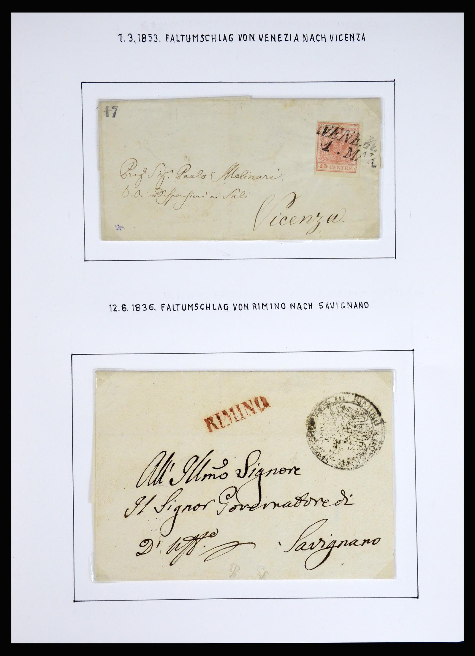 37110 024 - Postzegelverzameling 37110 Italië 1763(!)-1962.